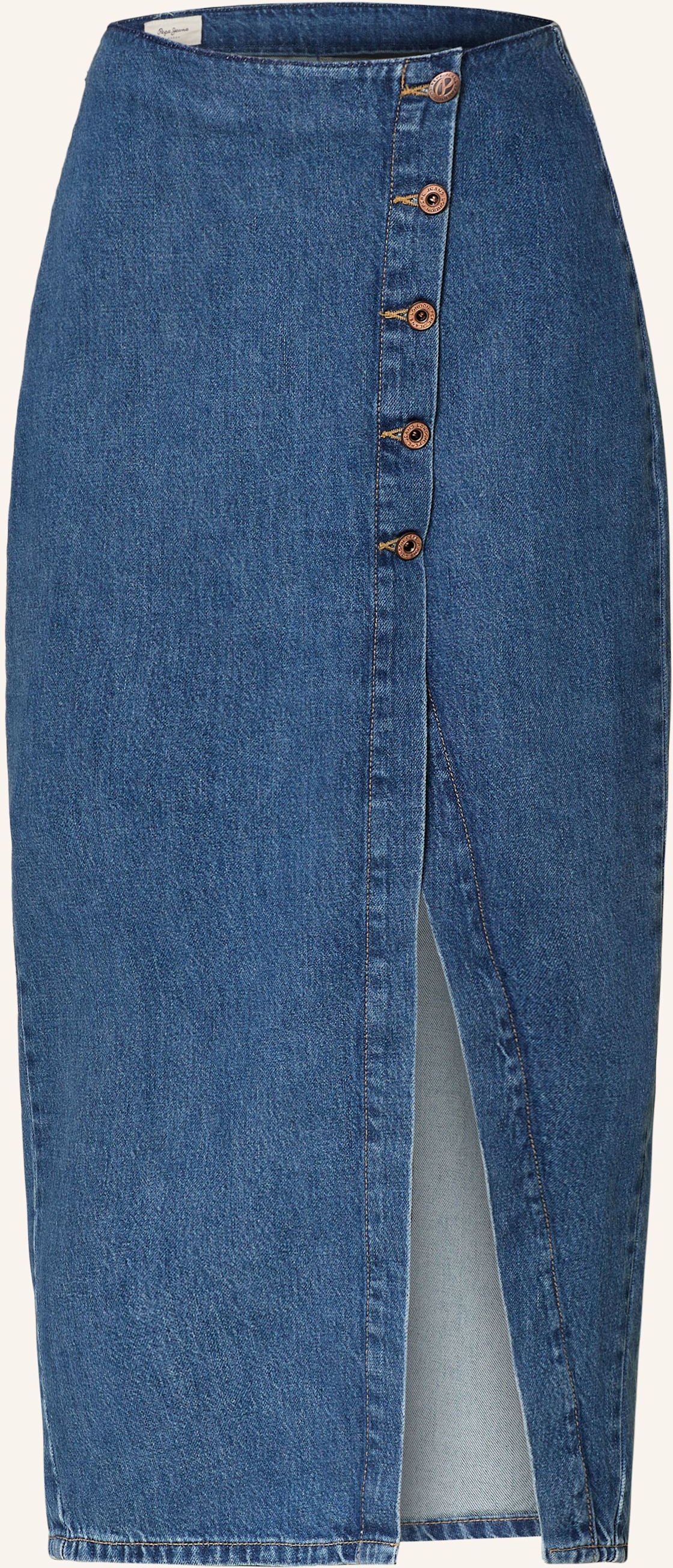 Pepe Jeans Jeansrock blau