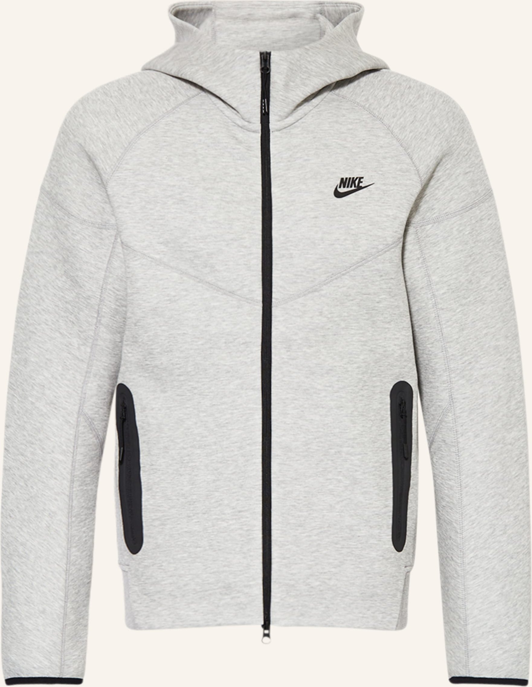 Nike Sweatjacke Sportswear Tech Fleece Windrunner grau
