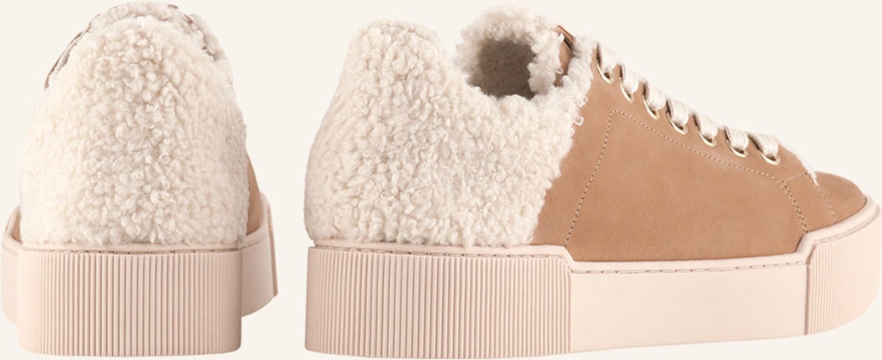Högl Sneaker Fluffy braun