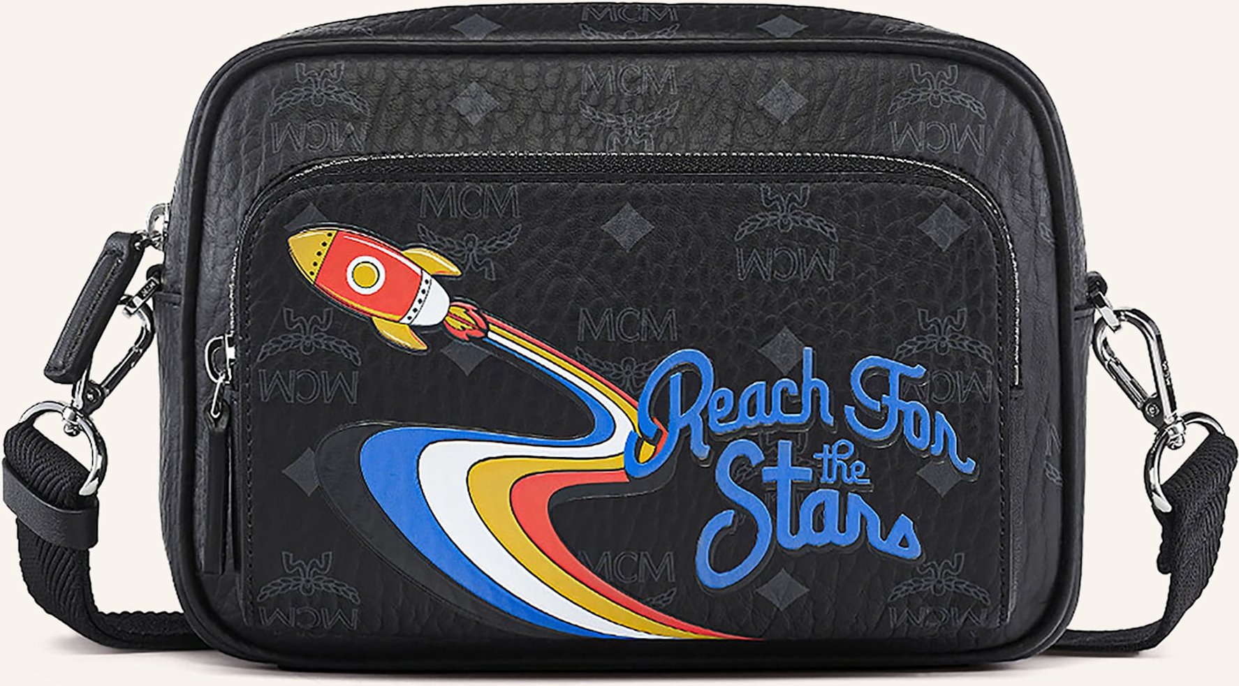 Mcm Umhängetasche Visetos Rocket schwarz