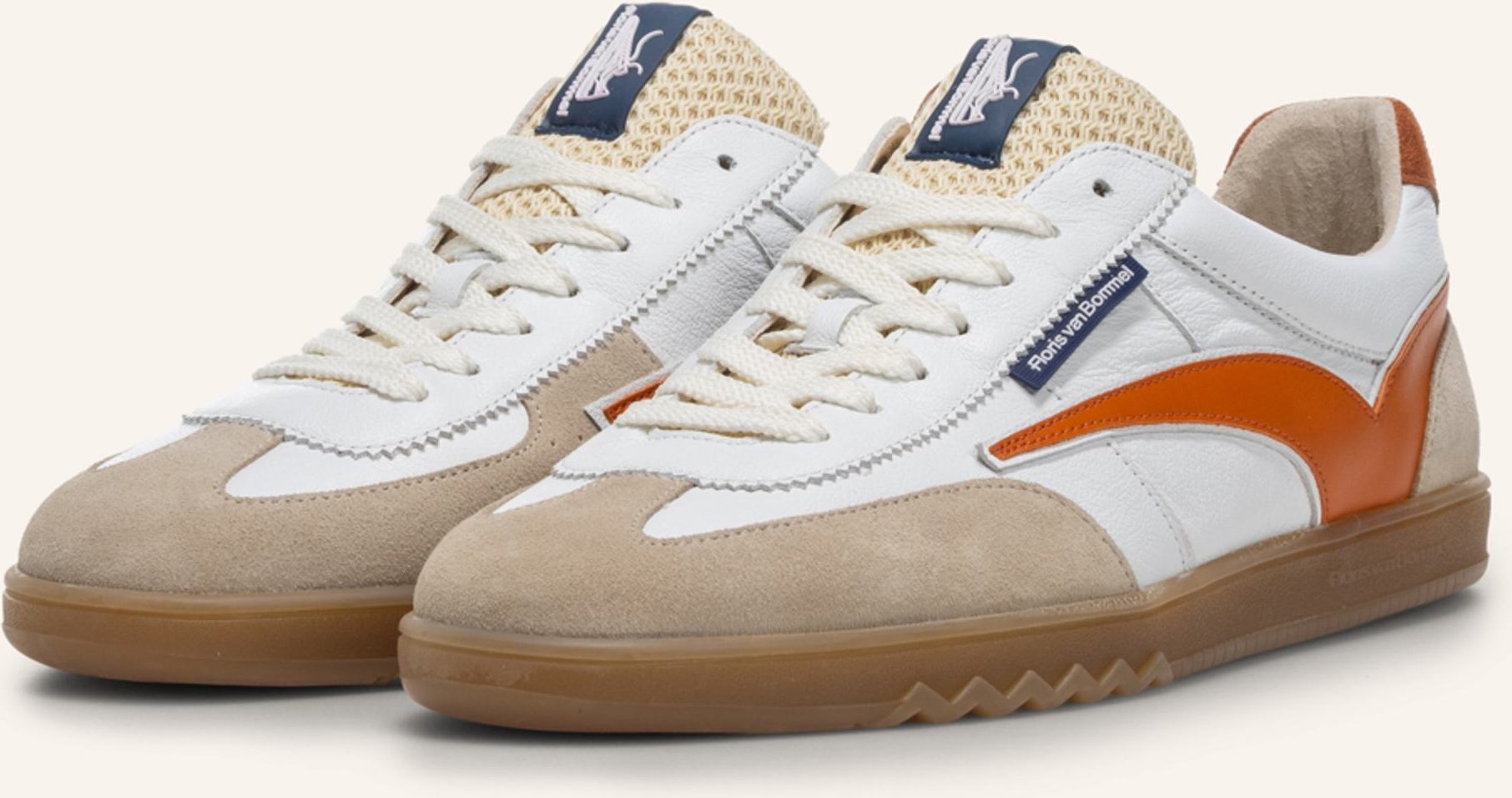 Floris Van Bommel Sneaker De Zaler 01 orange
