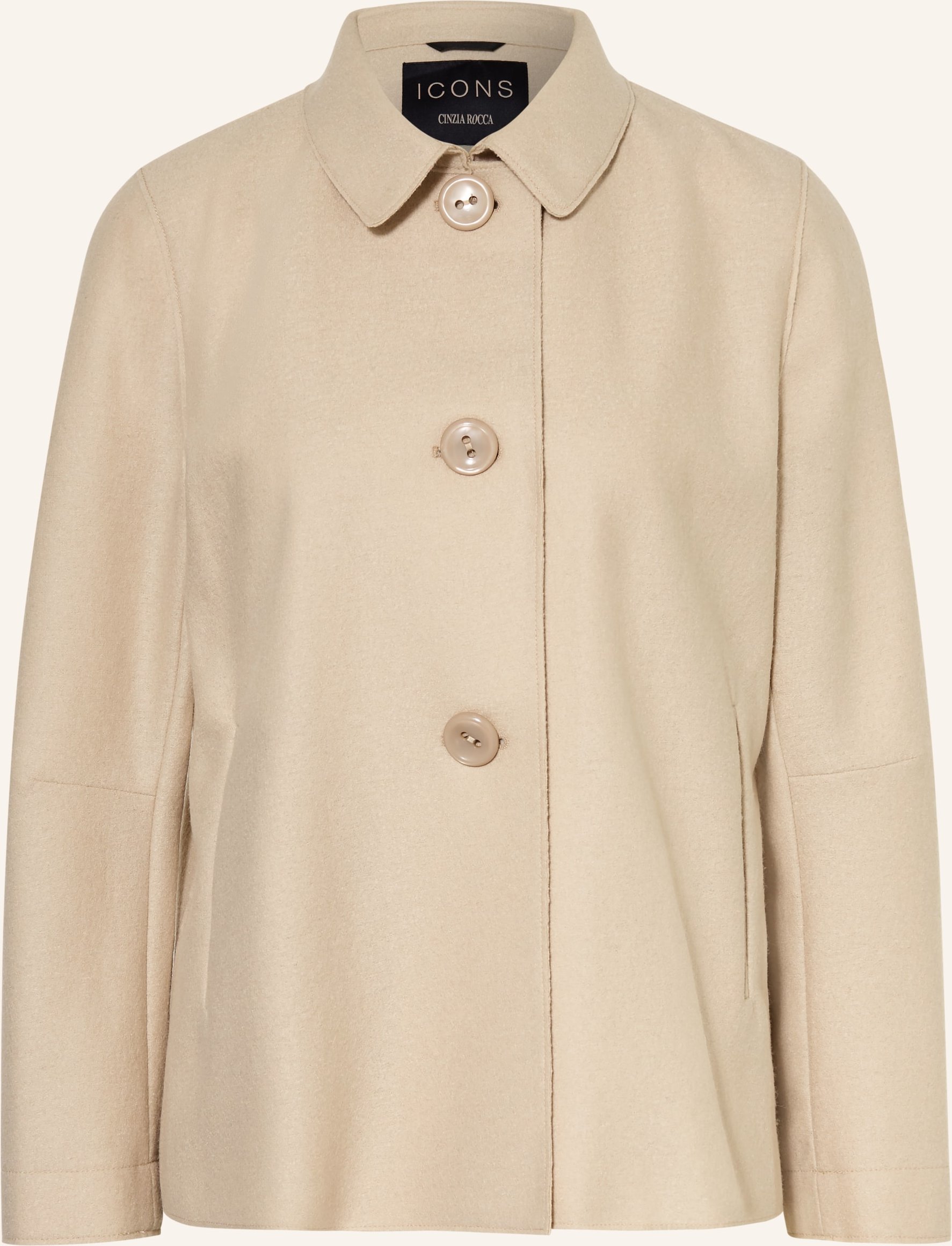 Icons Cinzia Rocca Jacke beige