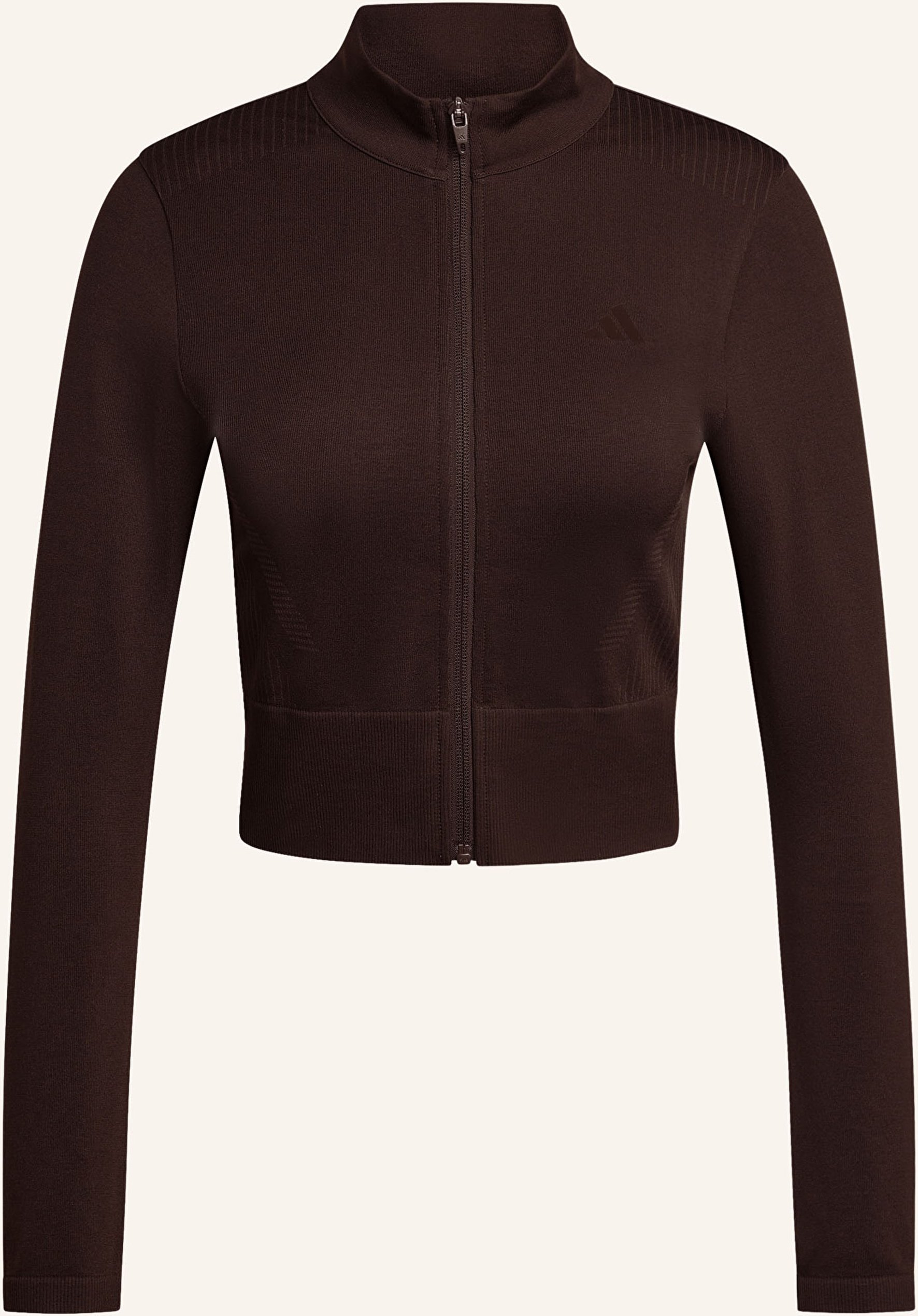 Thumbnail - Adidas Trainingsjacke We Knit braun