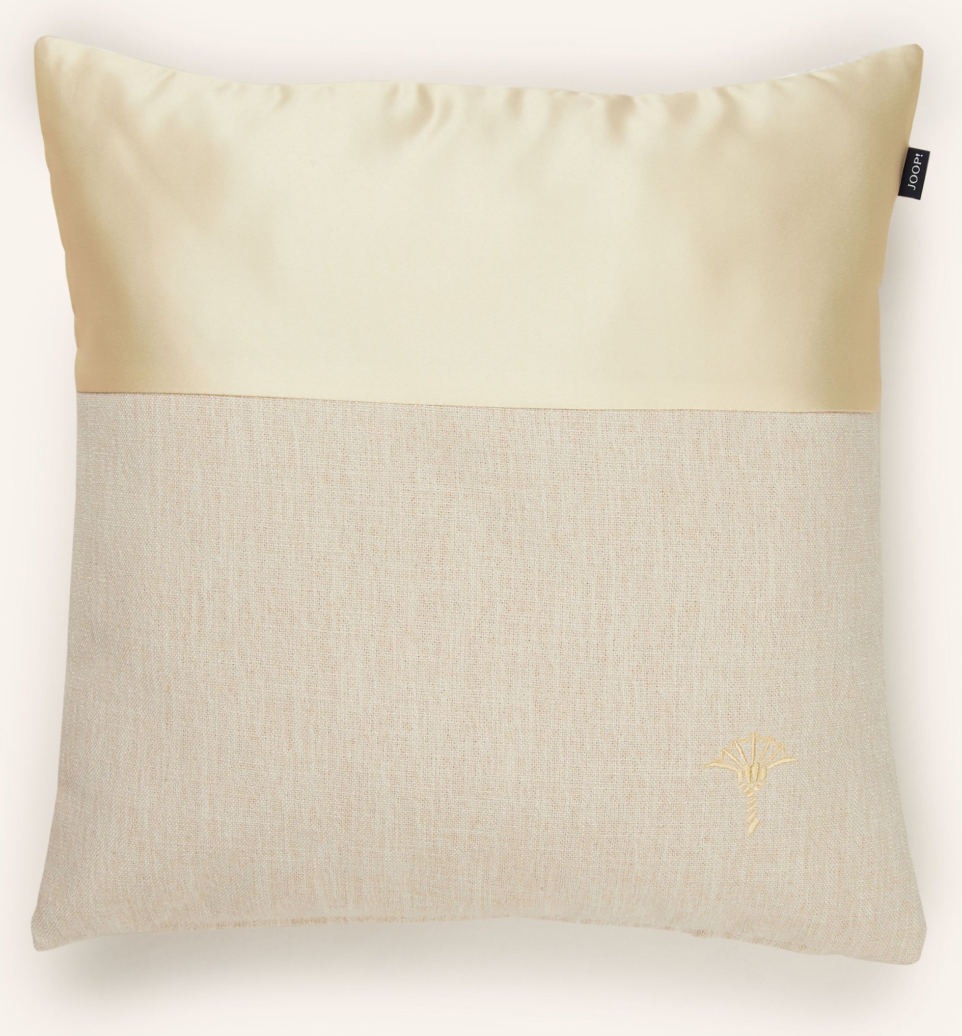 Joop! Dekokissenhülle J!Split gelb