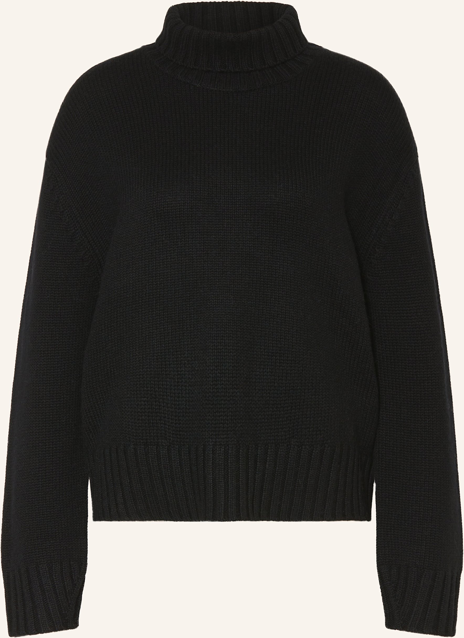 Thumbnail - Almada Label Pullover Nola Mit Cashmere schwarz