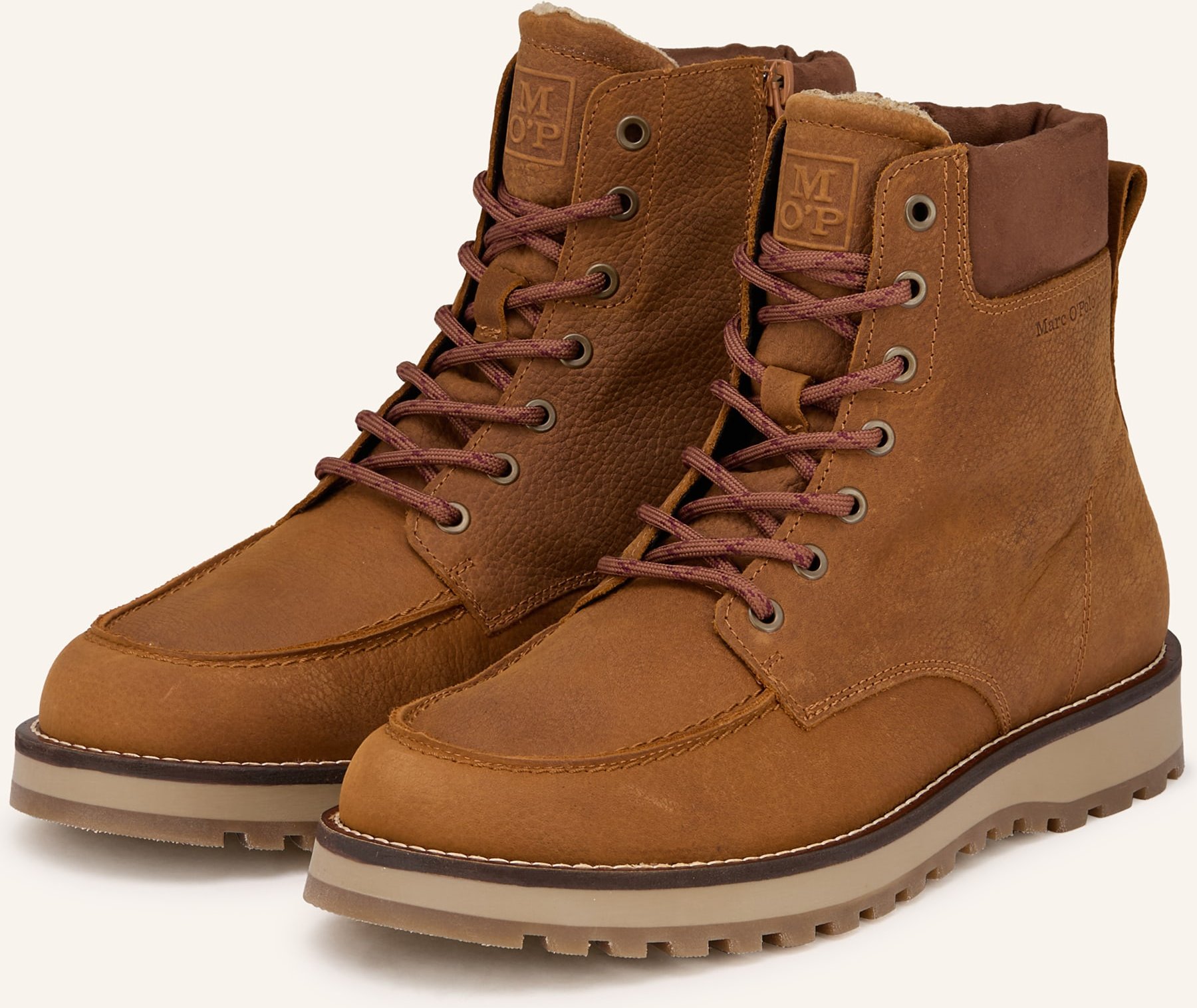 Marc O'polo Schnürboots braun