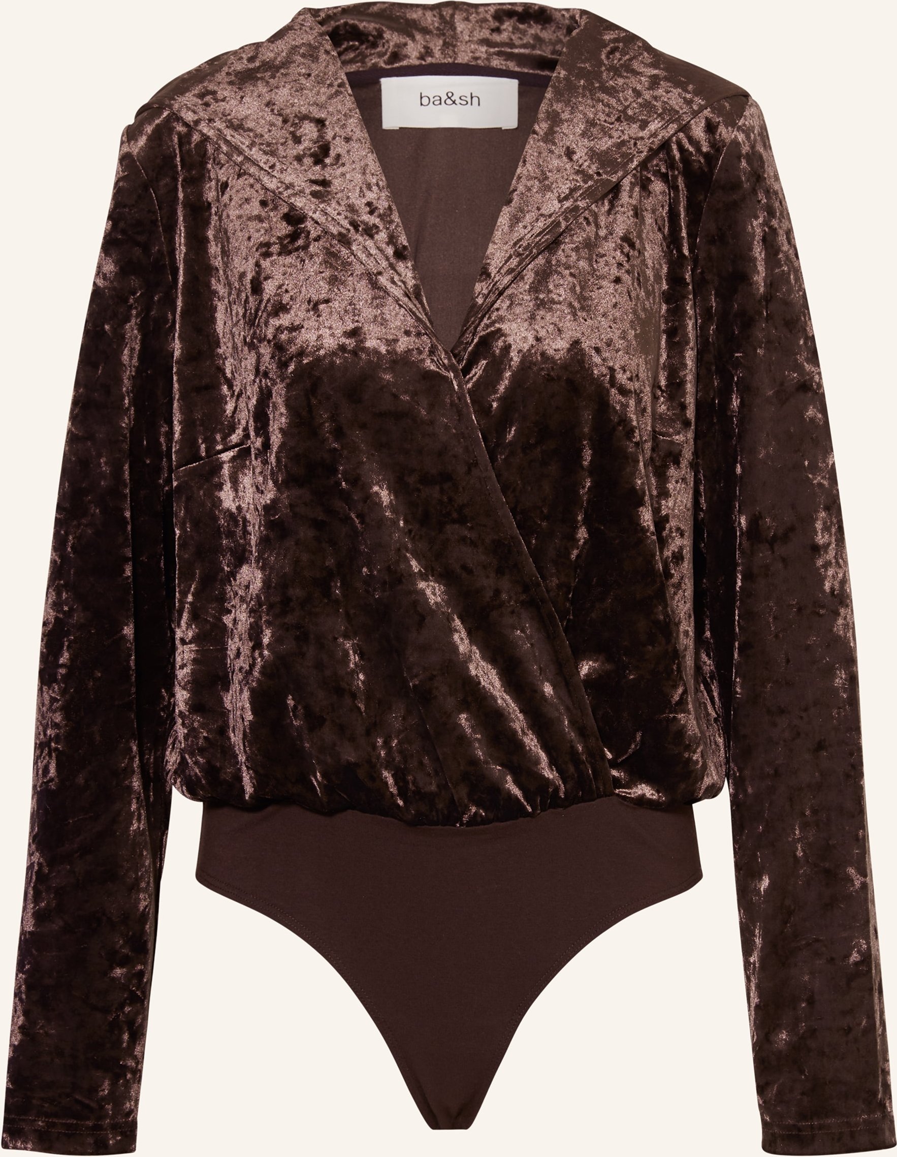 Ba&Sh Samt-Body Laia braun