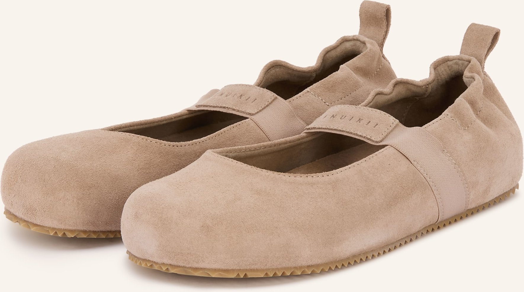 Inuikii Mary-Jane-Ballerinas Molly beige