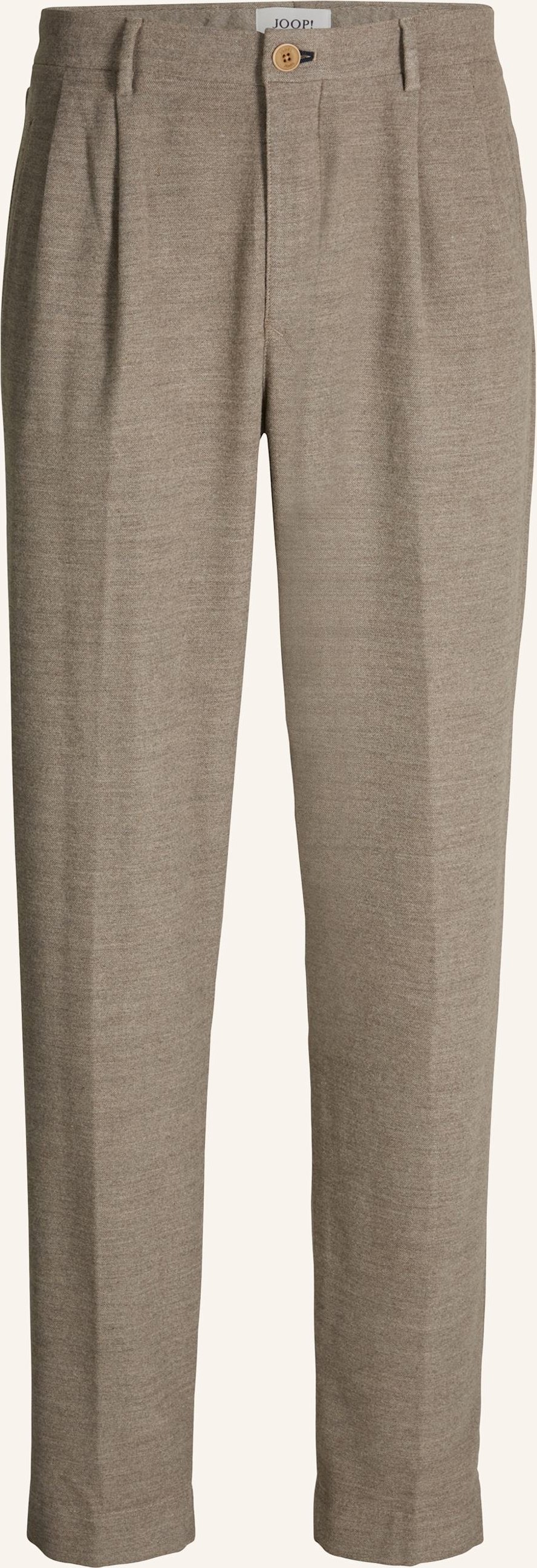 Joop! Jeans Bundfaltenhose Regular Fit beige