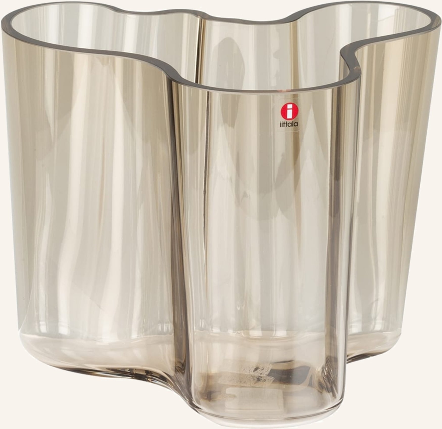 Iittala Vase Alvar Aalto beige