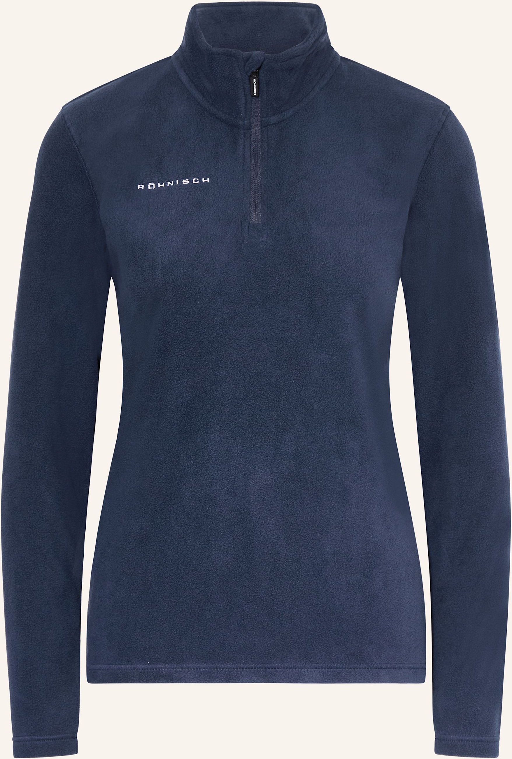 Röhnisch Fleece-Troyer Polar blau