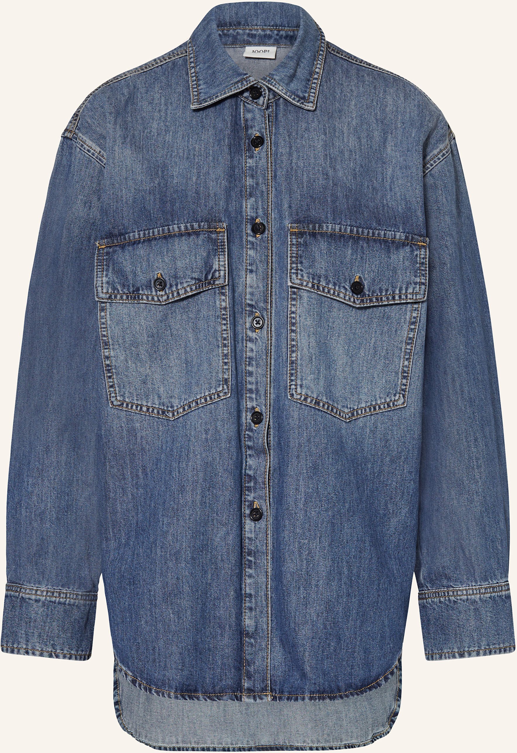 Joop! Jeans Jeansbluse Ulrica blau