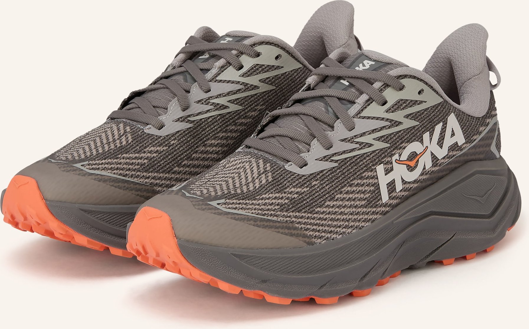 Hoka Trailrunning-Schuhe Challenger 8 Gtx grau