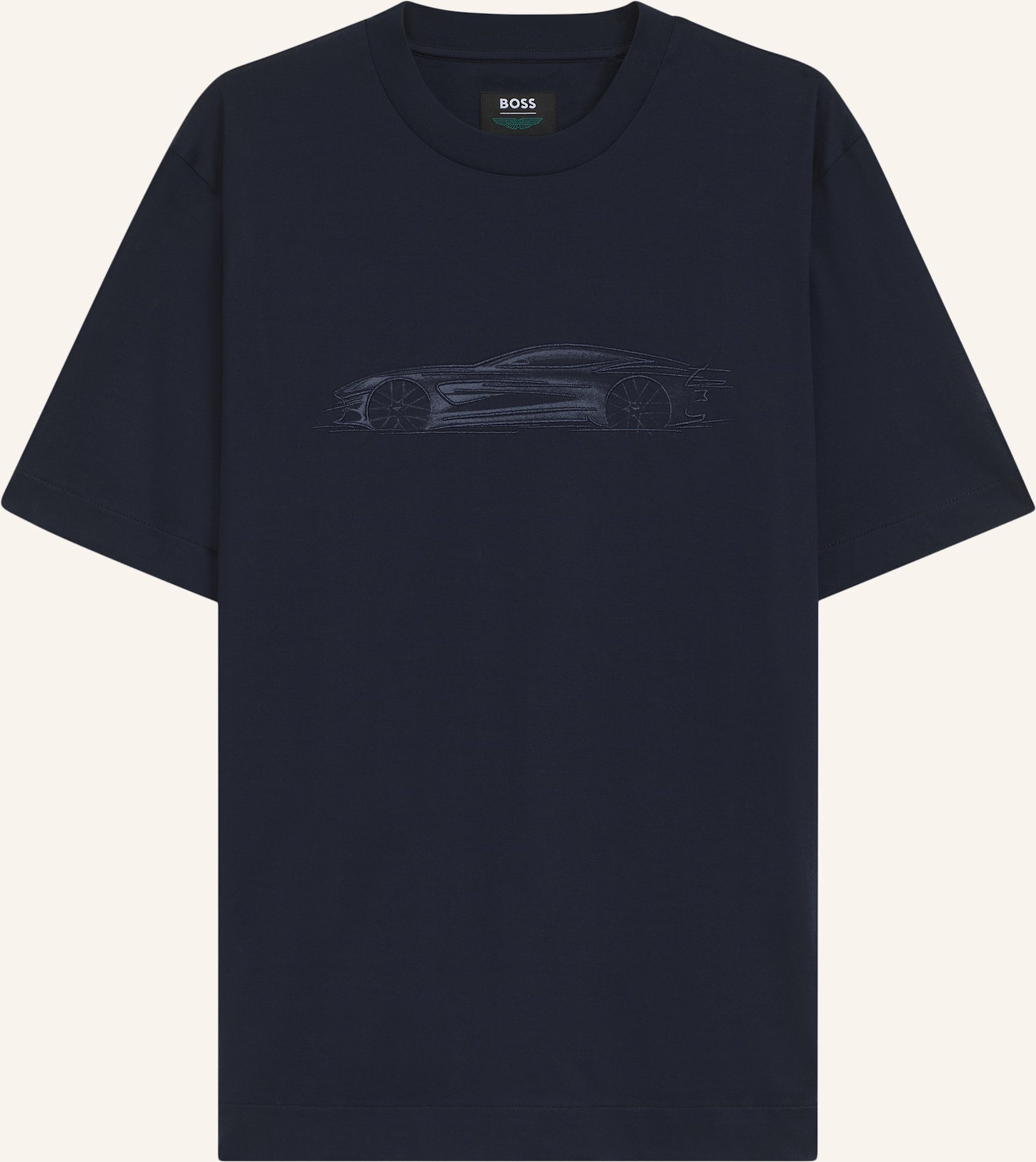 Boss T-Shirt C-Taut 242_Am Regular Fit blau