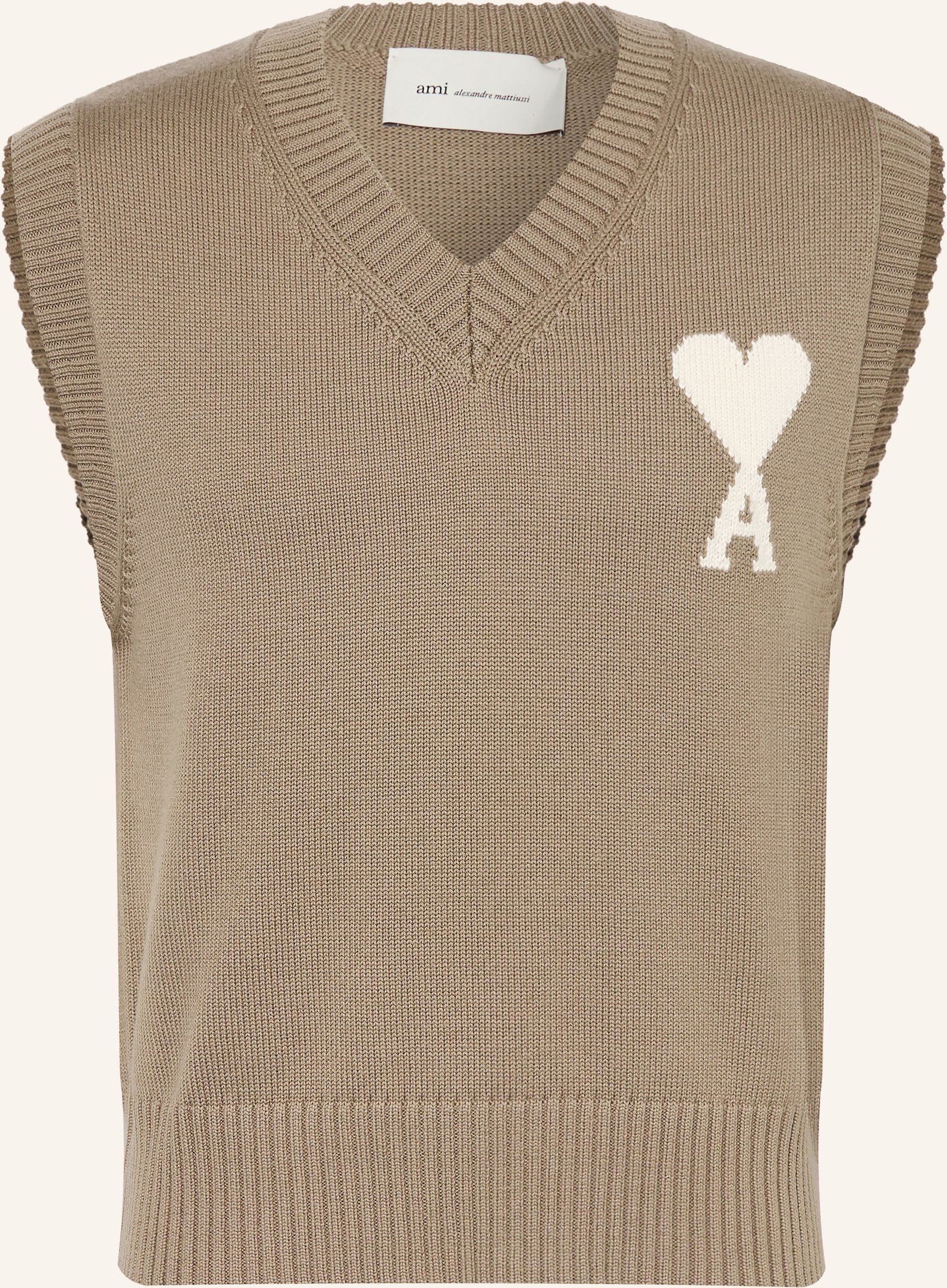 Ami Paris Pullunder beige