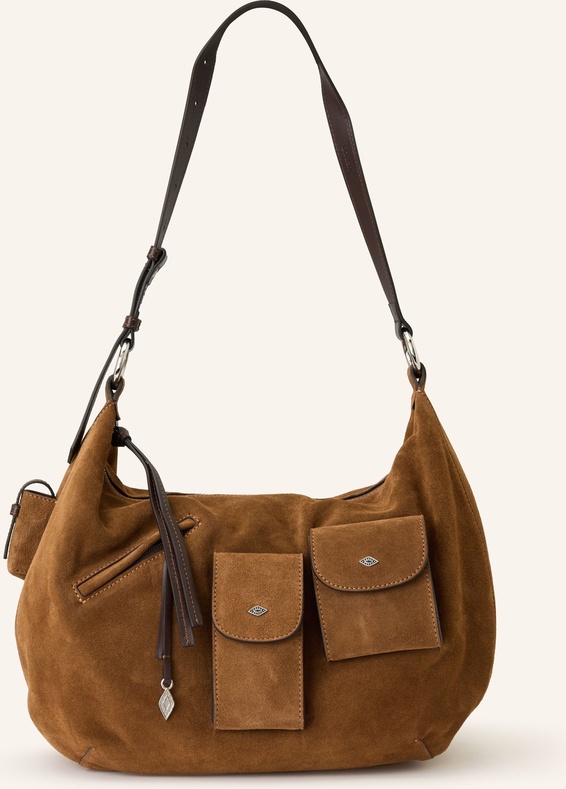 Ba&Sh Schultertasche Arya braun