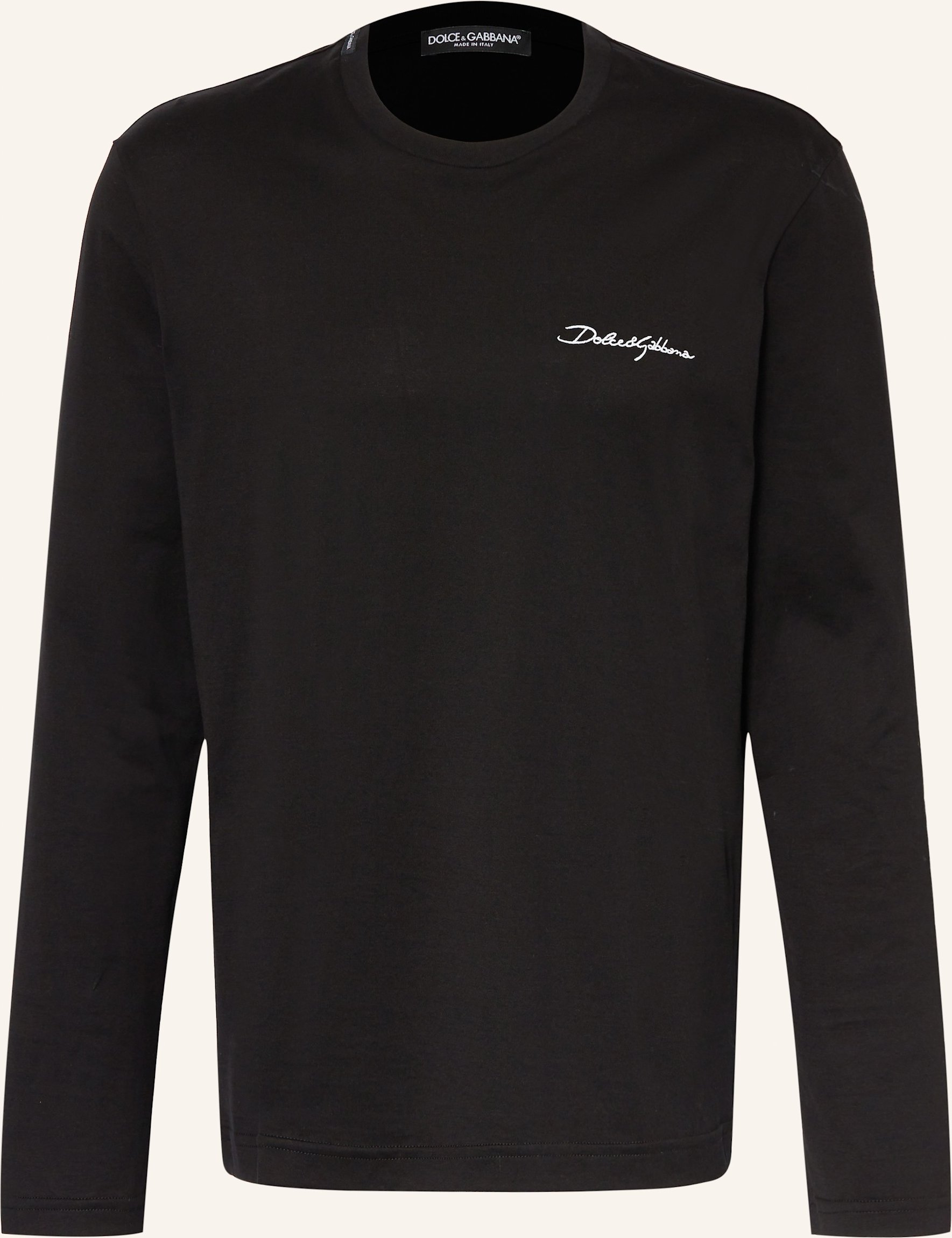Dolce & Gabbana Longsleeve schwarz