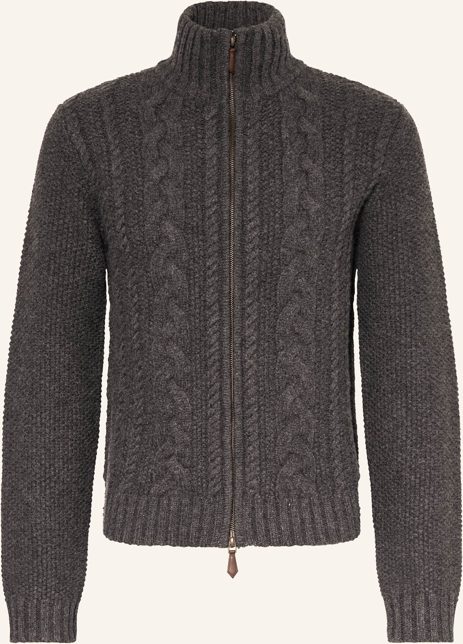 Habsburg Strickjacke Davide grau