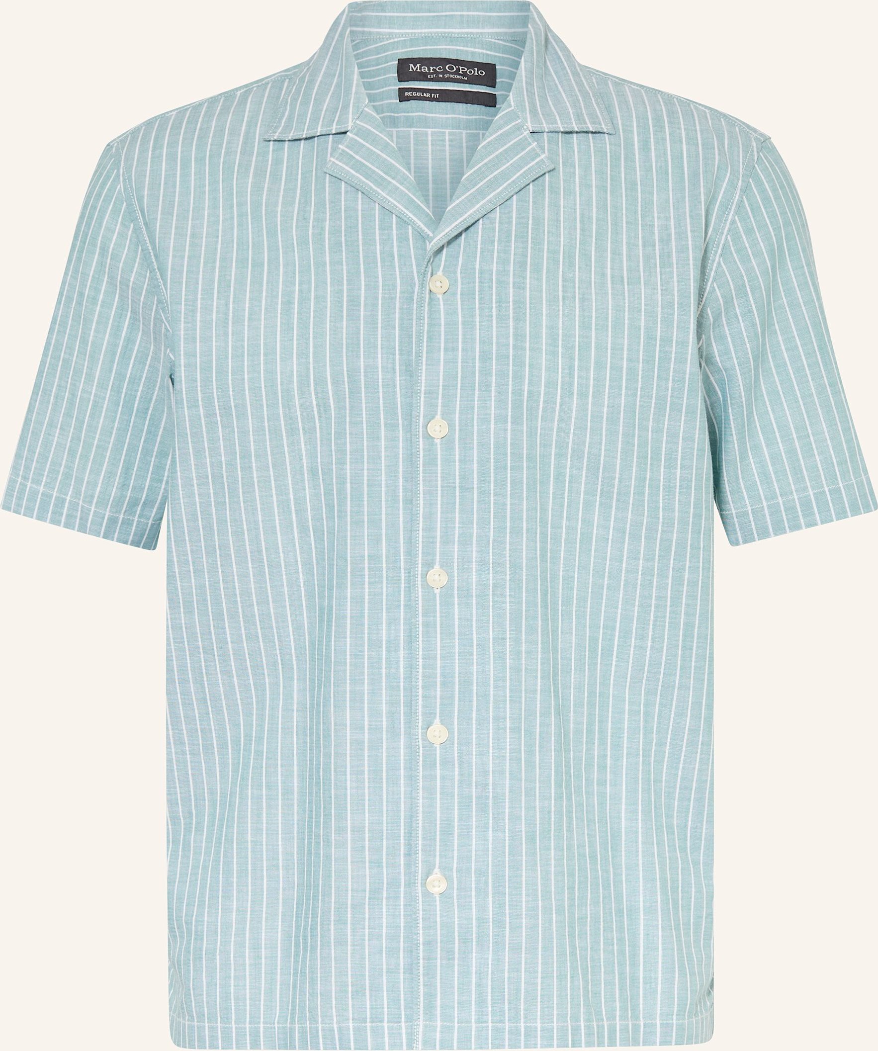 Marc O'polo Resorthemd Regular Fit gruen