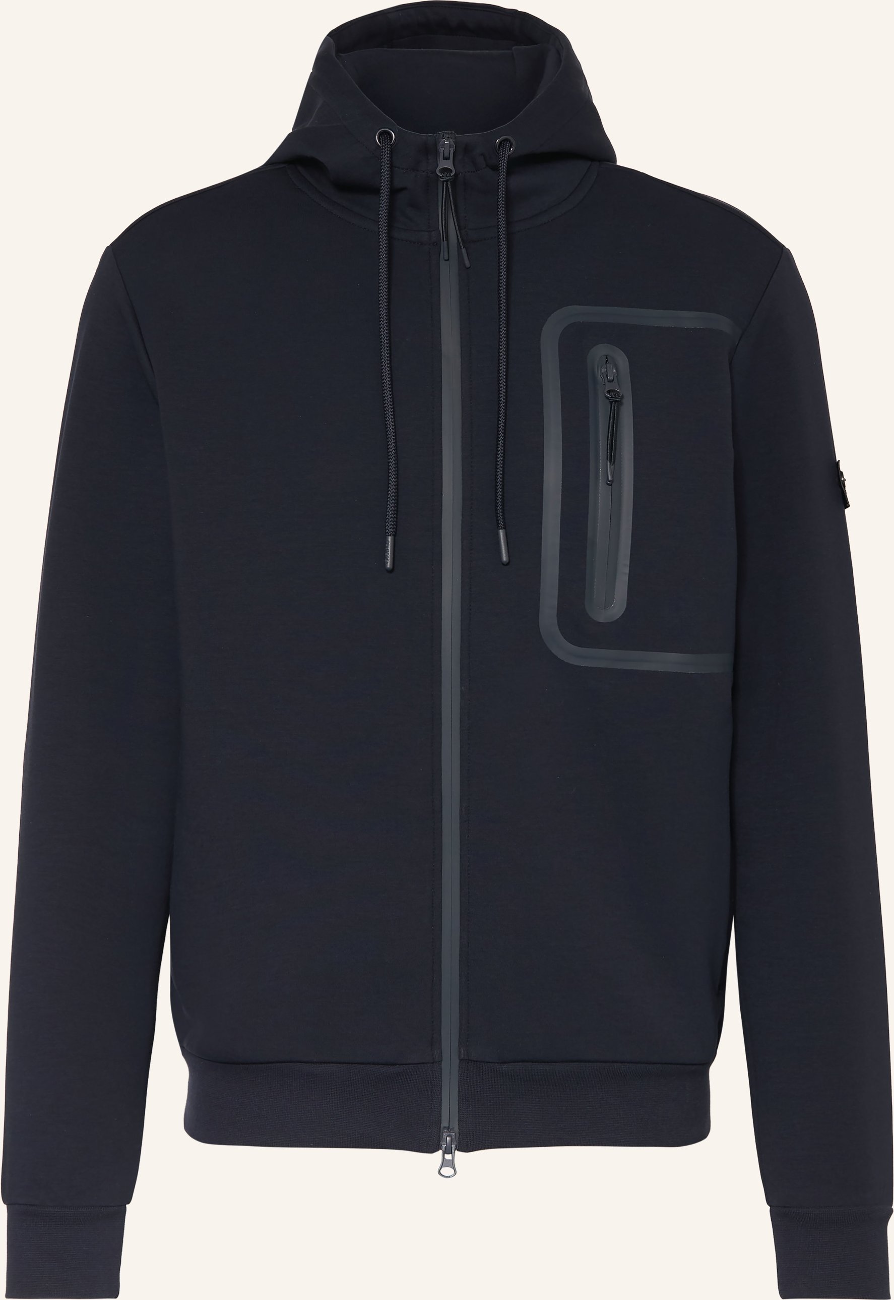Peuterey Sweatjacke Parker blau