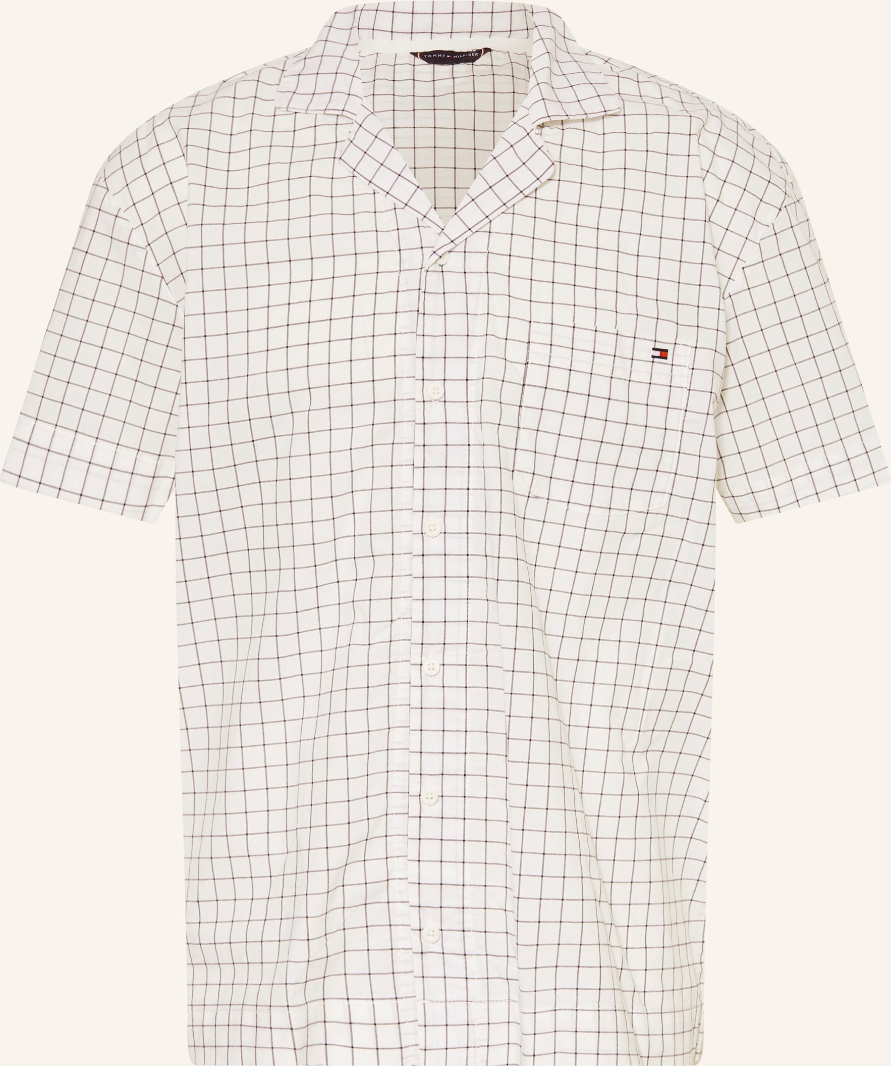 Tommy Hilfiger Shorty-Schlafanzug weiss