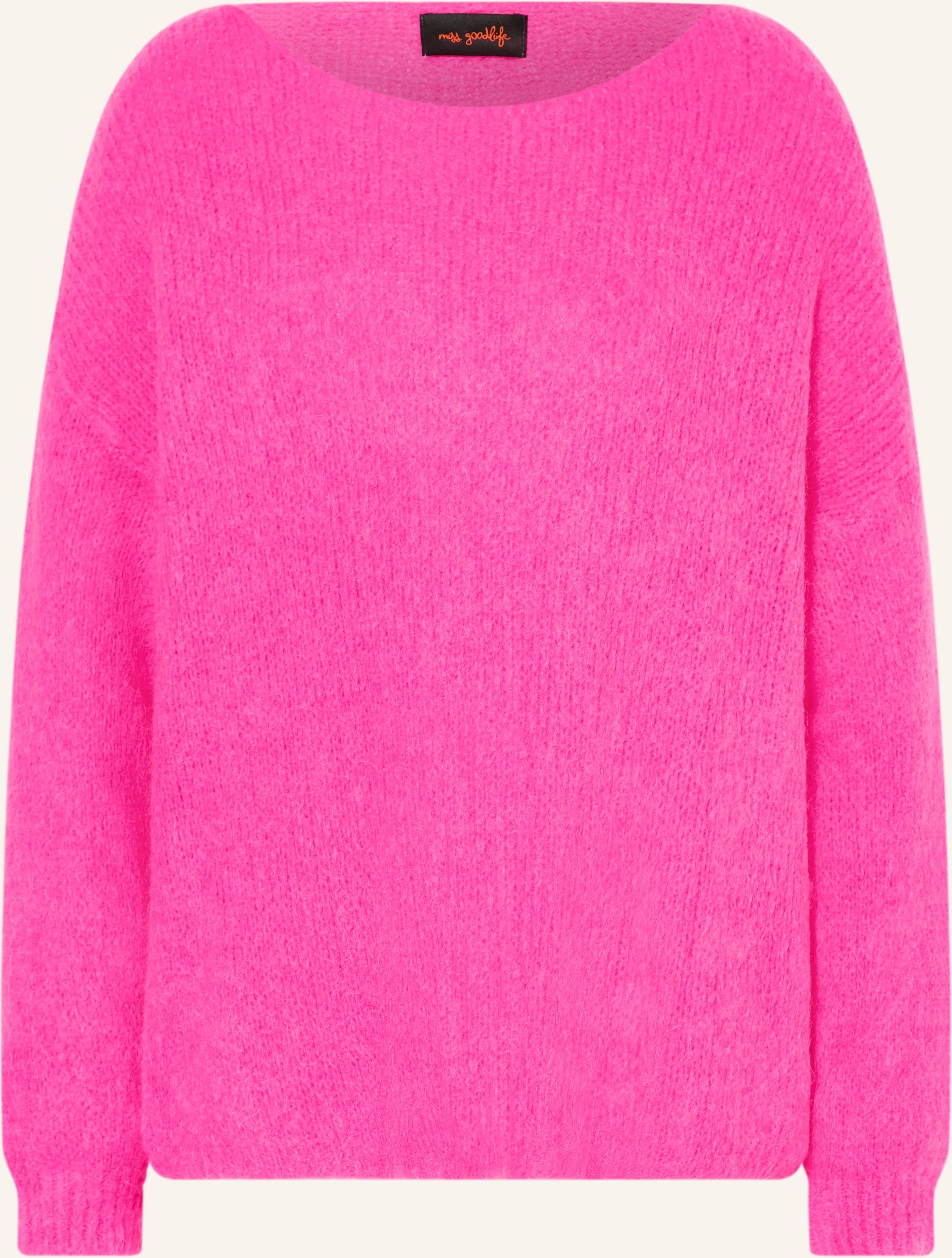 Miss Goodlife Pullover Mit Alpaka pink