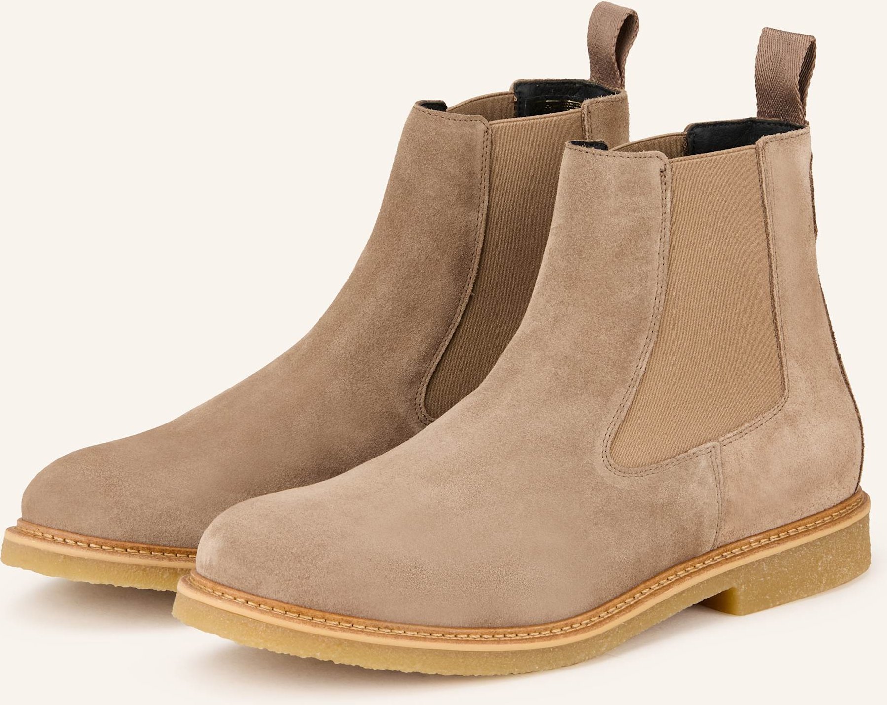 Boss Chelsea-Boots Kope beige