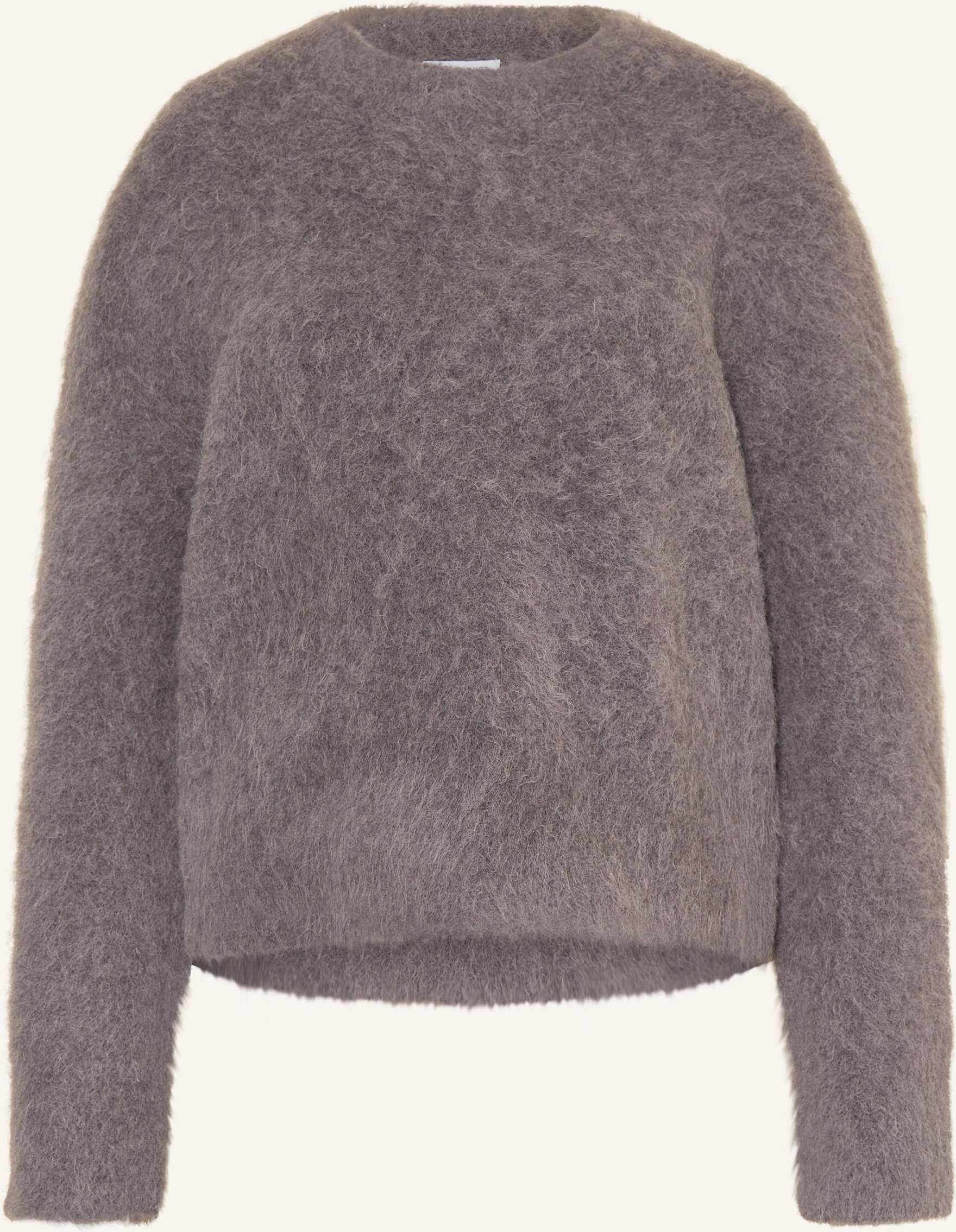 Mrs & Hugs Alpaka-Pullover grau