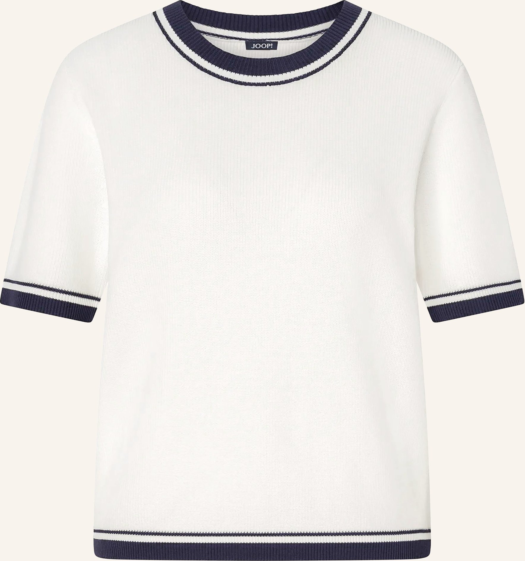 Joop! Strickshirt Kirela weiss