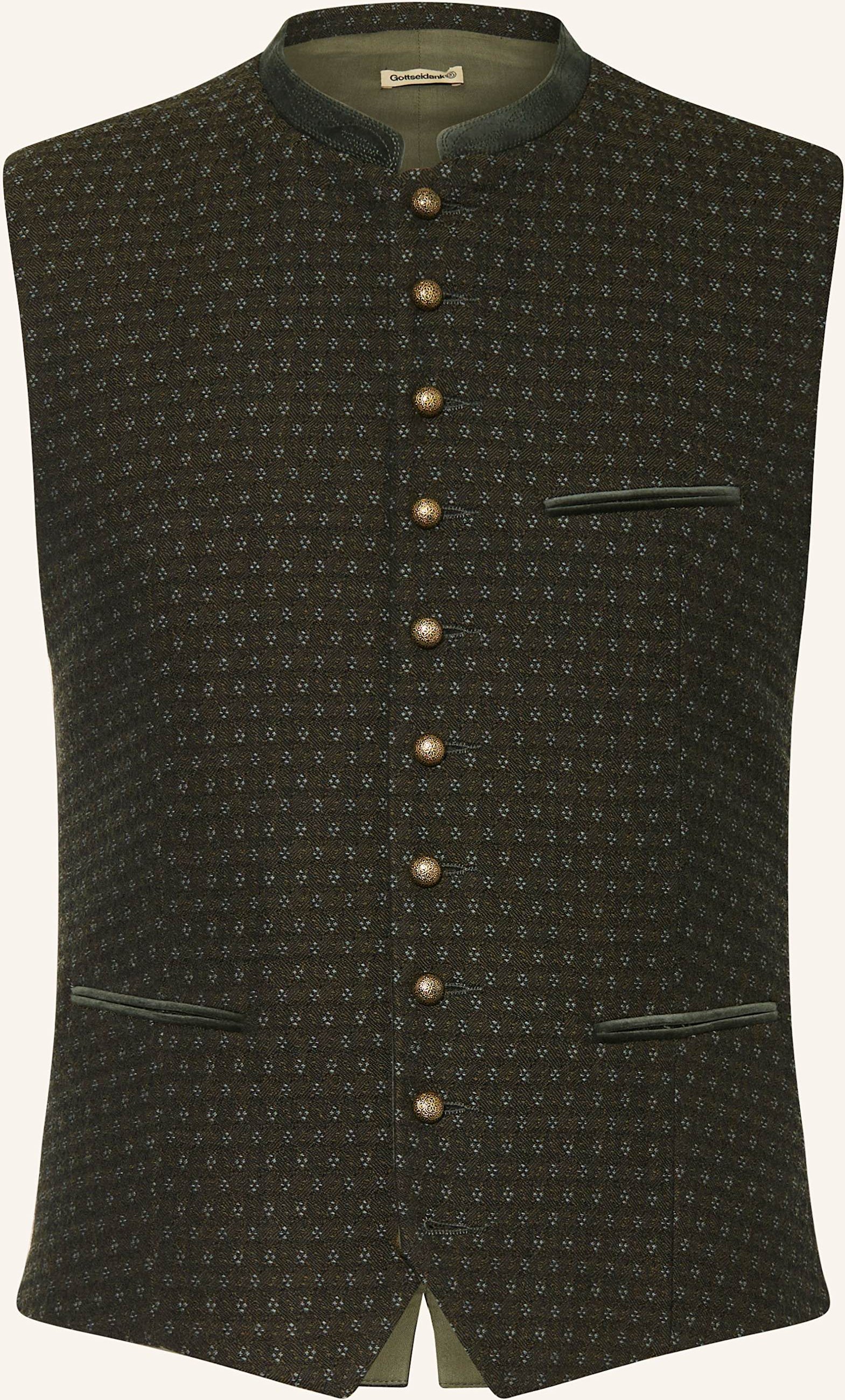 Gottseidank Trachtenweste Konstantin gruen
