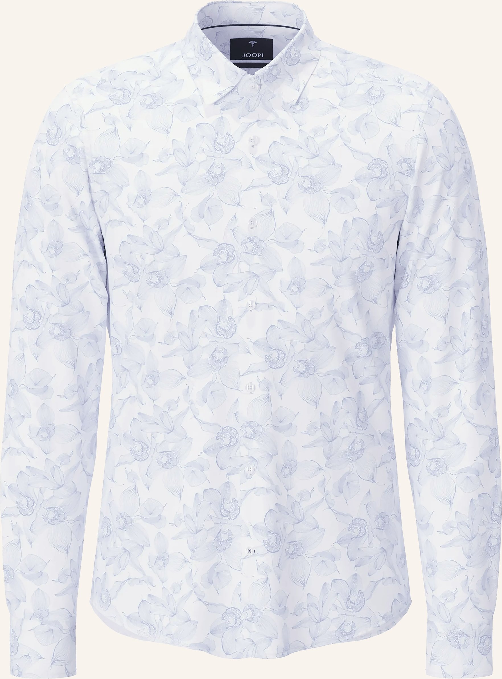Joop! Hemd Pit Slim Fit Mit Leinen blau