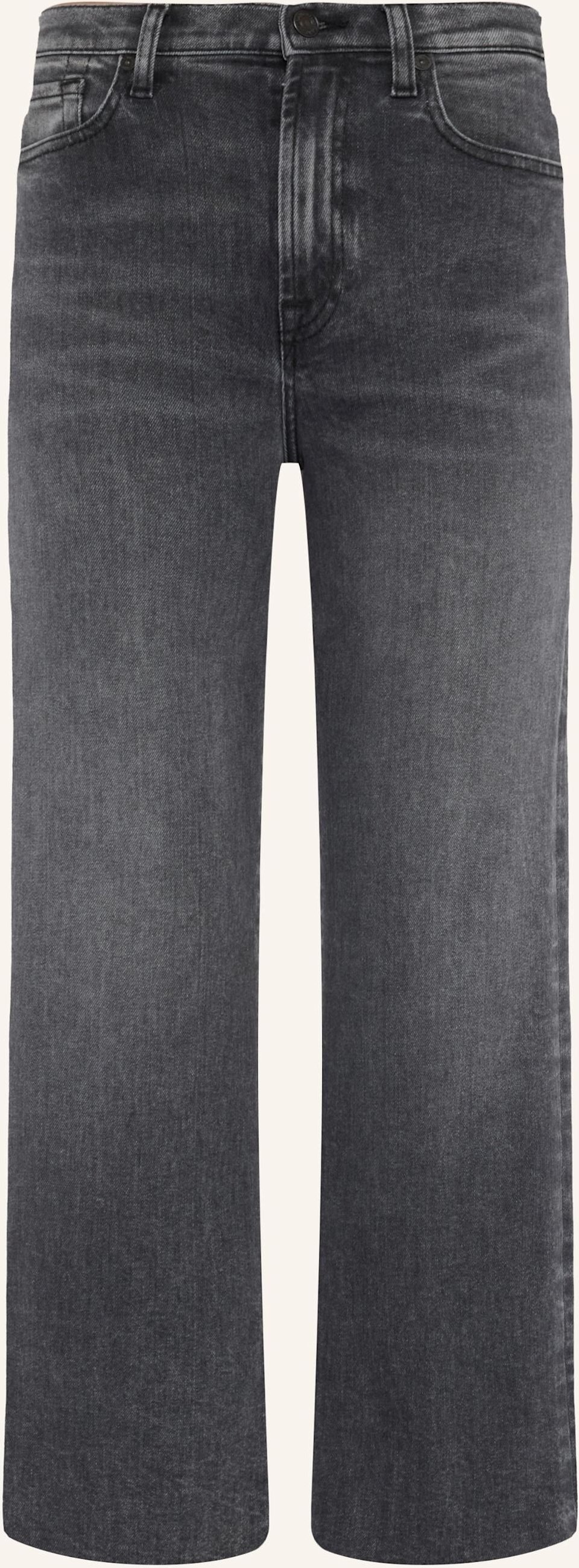 Thumbnail - 7 For All Mankind Jeans Cropped Alexa Straight Fit schwarz