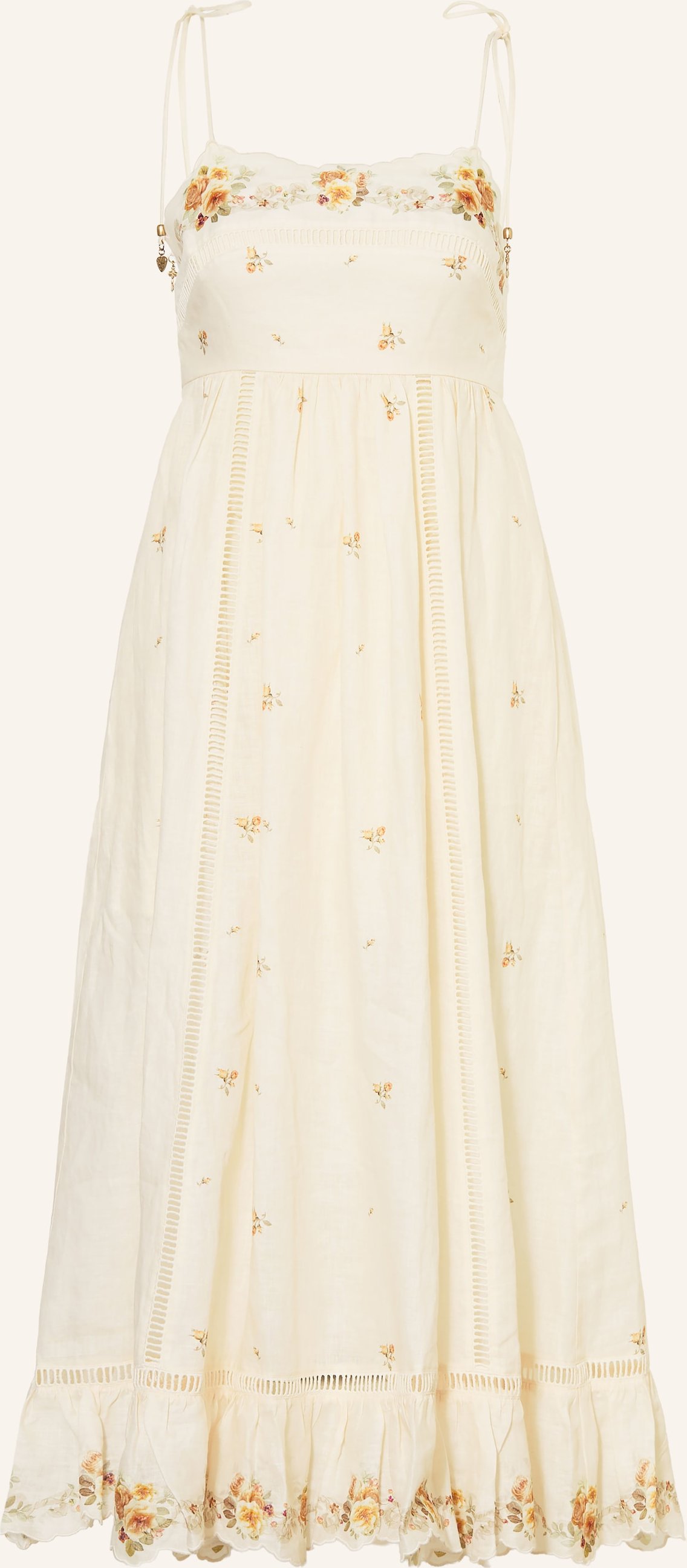 Zimmermann Leinenkleid Patience beige