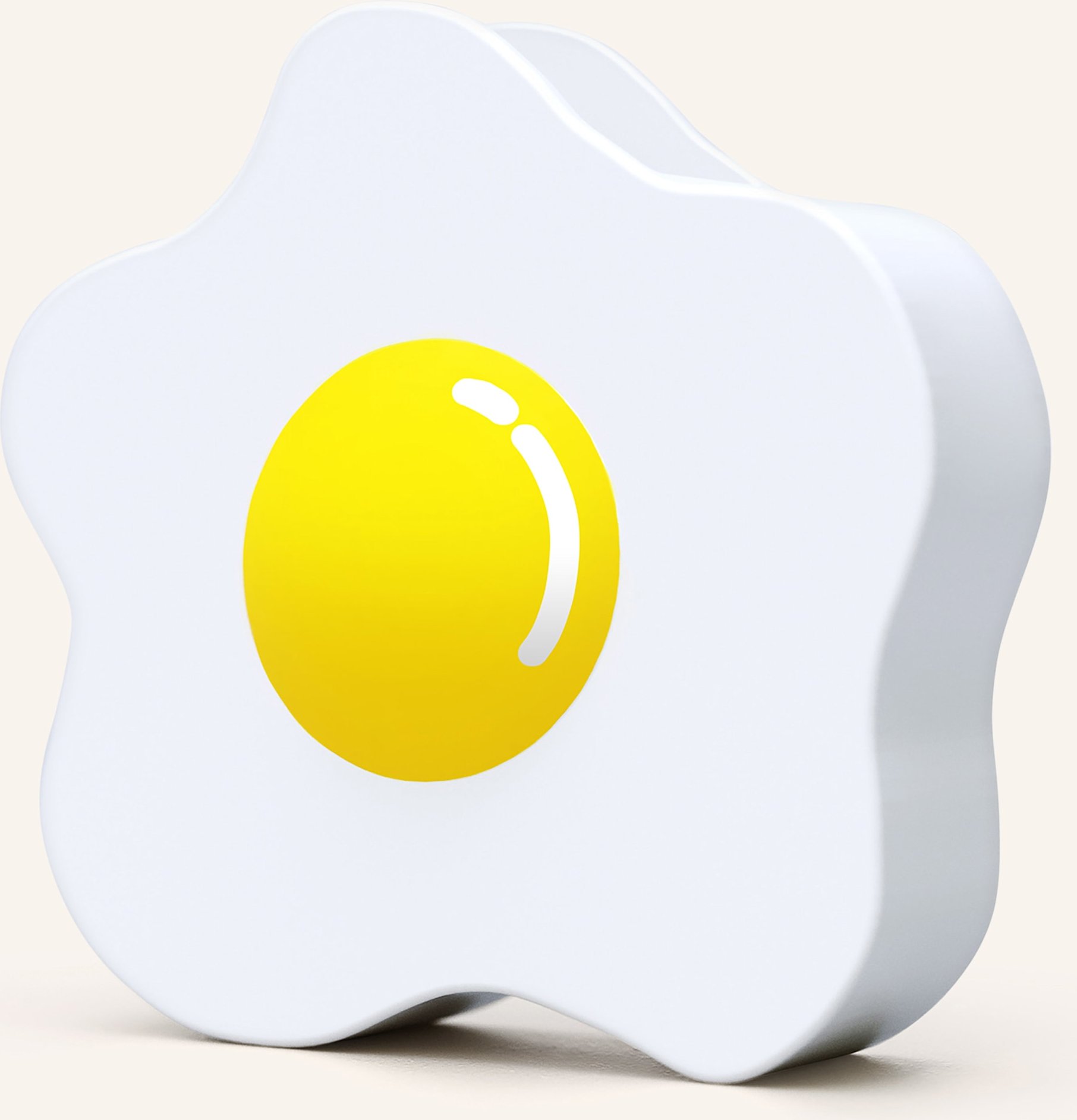 Fluid Market Vase Egg weiss