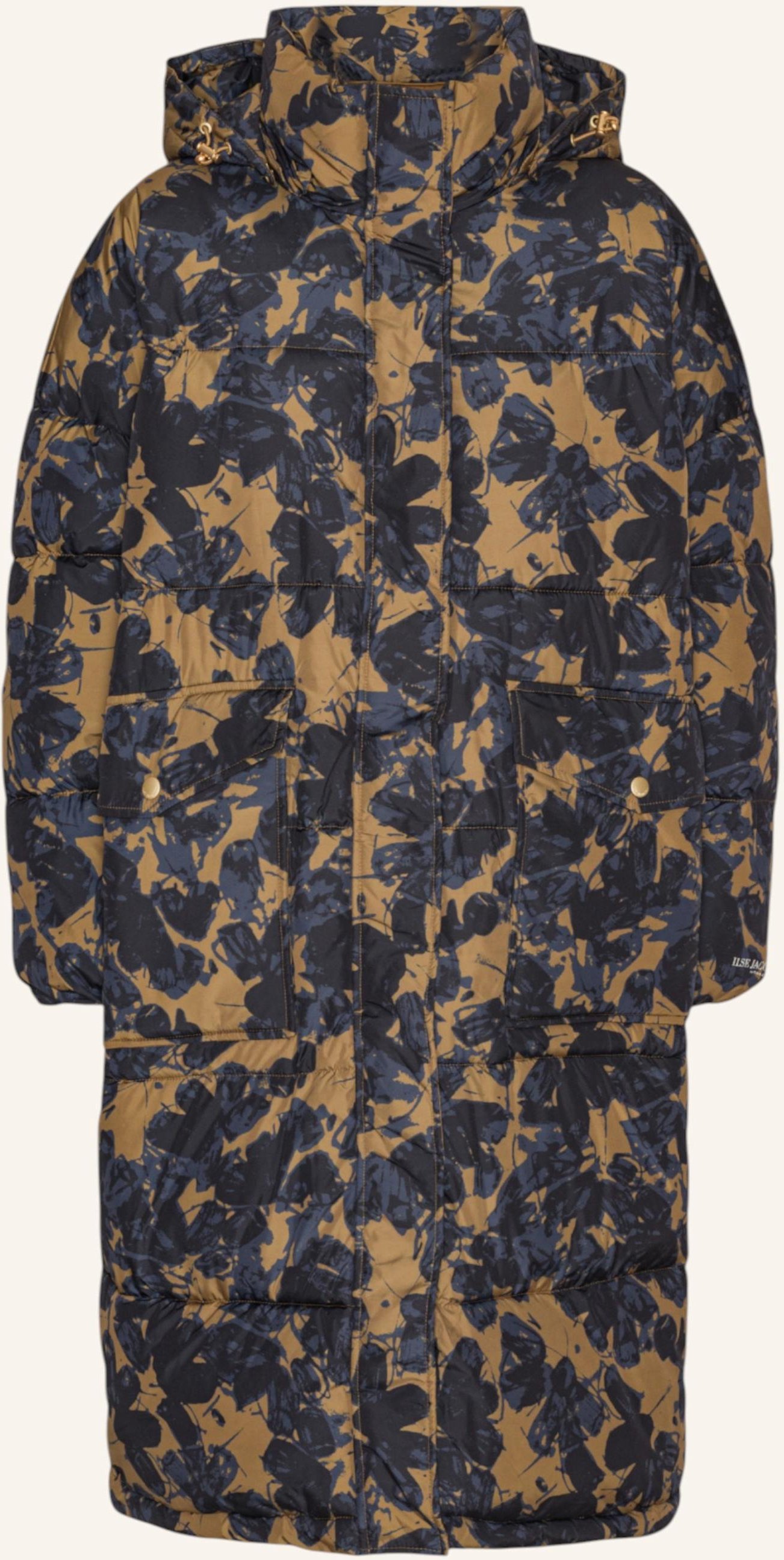 Ilse Jacobsen Wintersteppmantel peppy06p braun