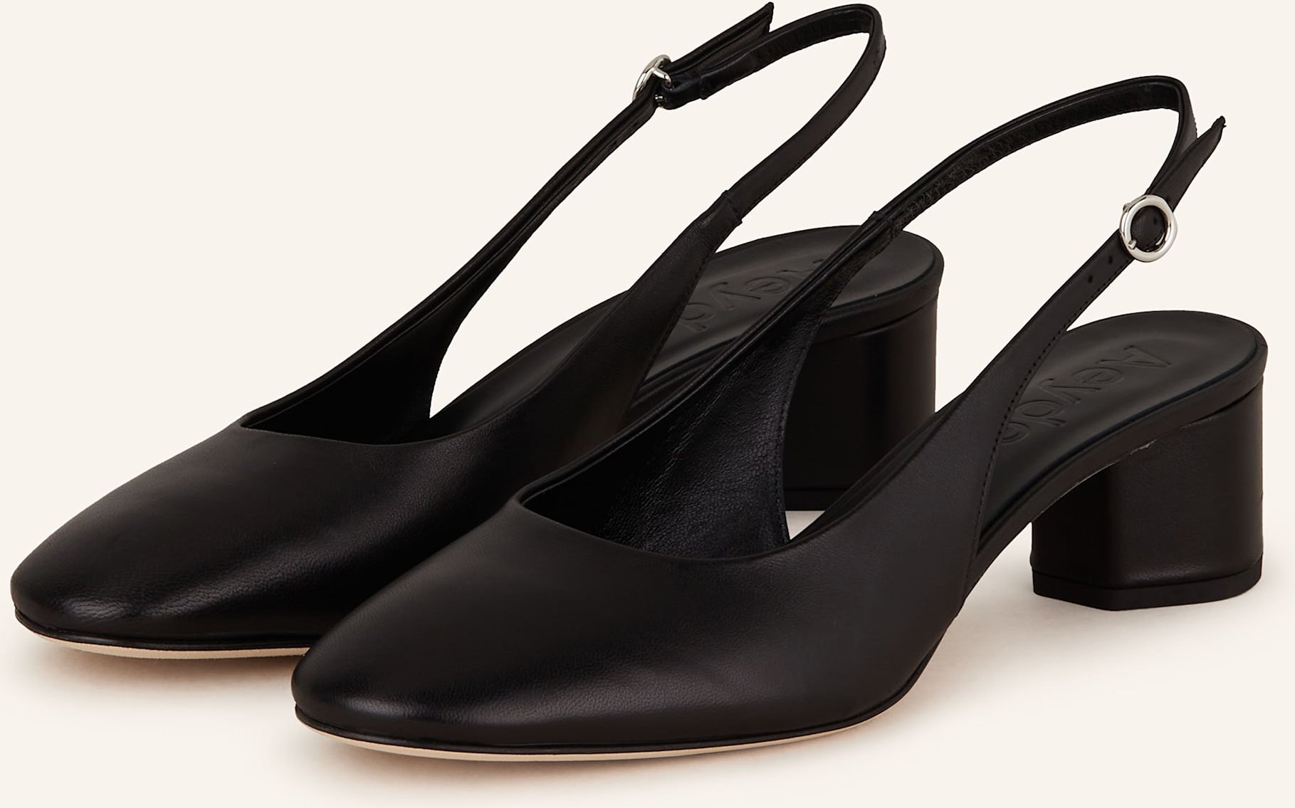 Aeyde Slingpumps Romy schwarz