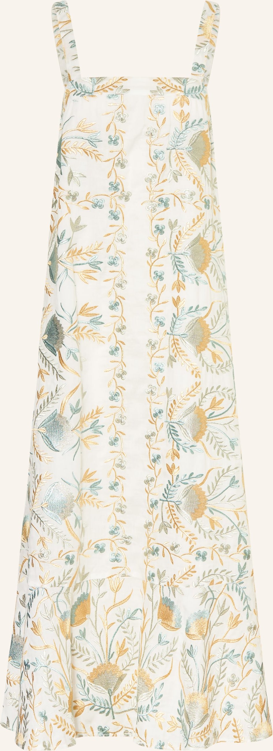 Greek Archaic Kori Strandkleid Blossom weiss