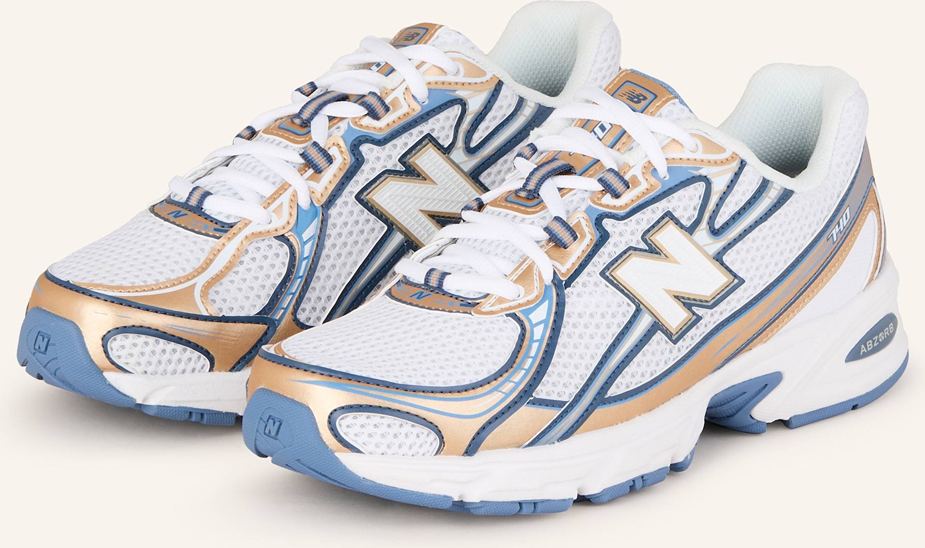 Thumbnail - New Balance Sneaker 740 weiss