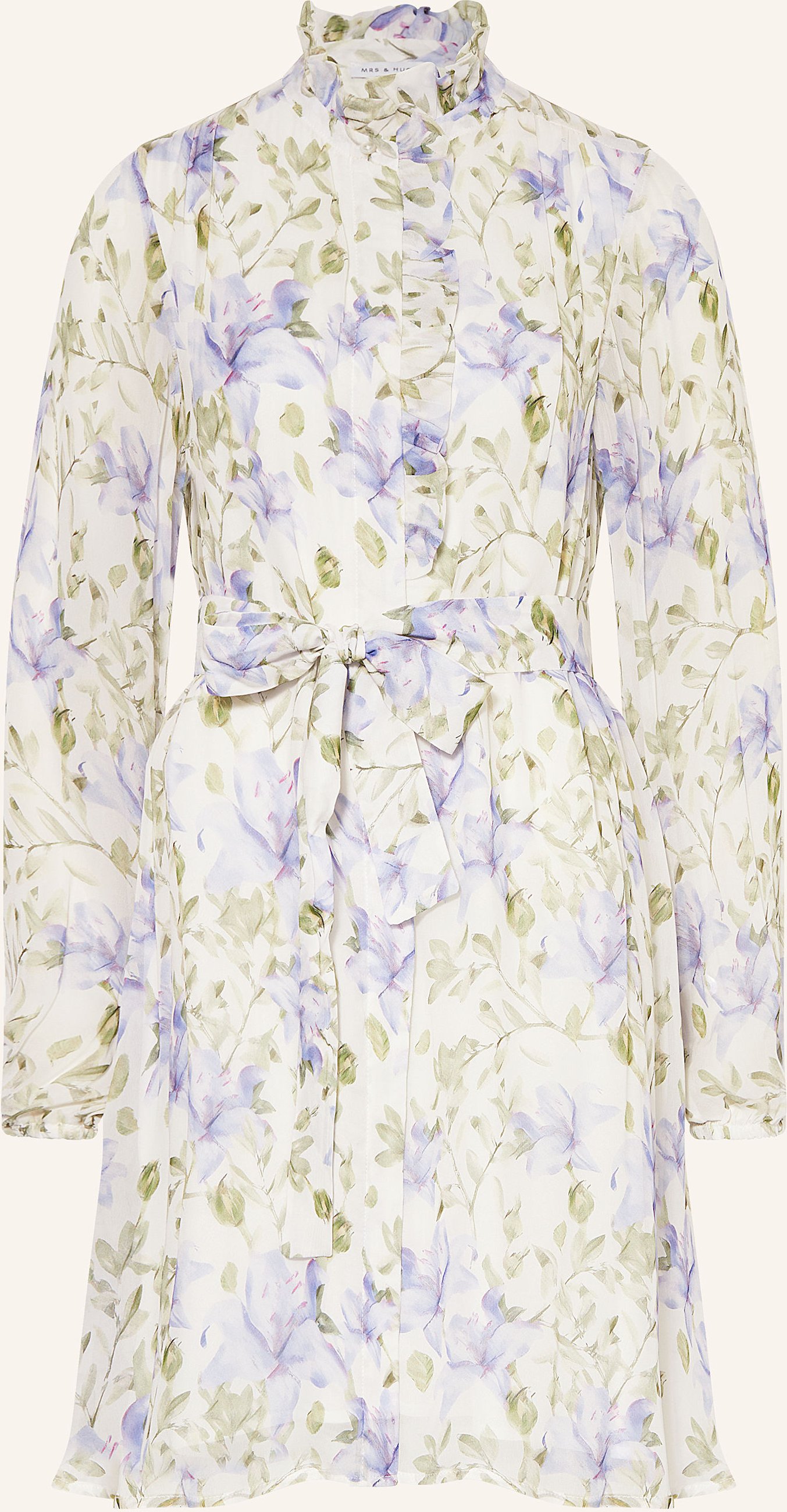 Mrs & Hugs Kleid Mit Rüschen lila