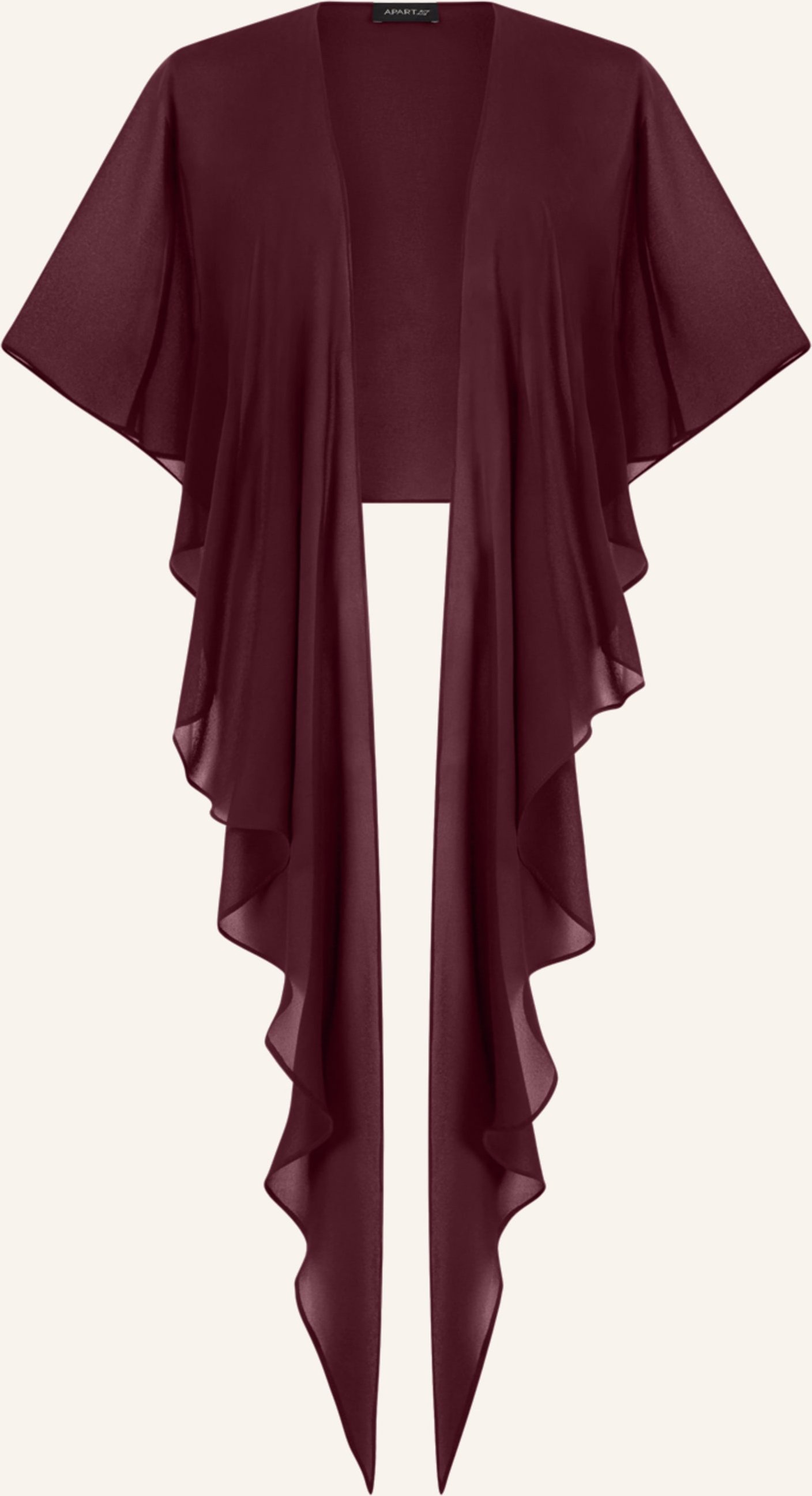 Apart Chiffonstola rot