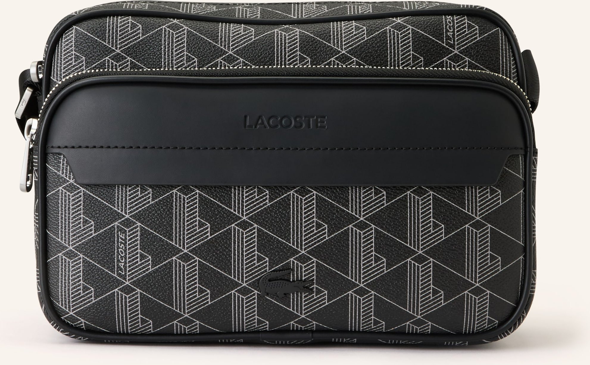 Lacoste Umhängetasche Reporter Bag schwarz