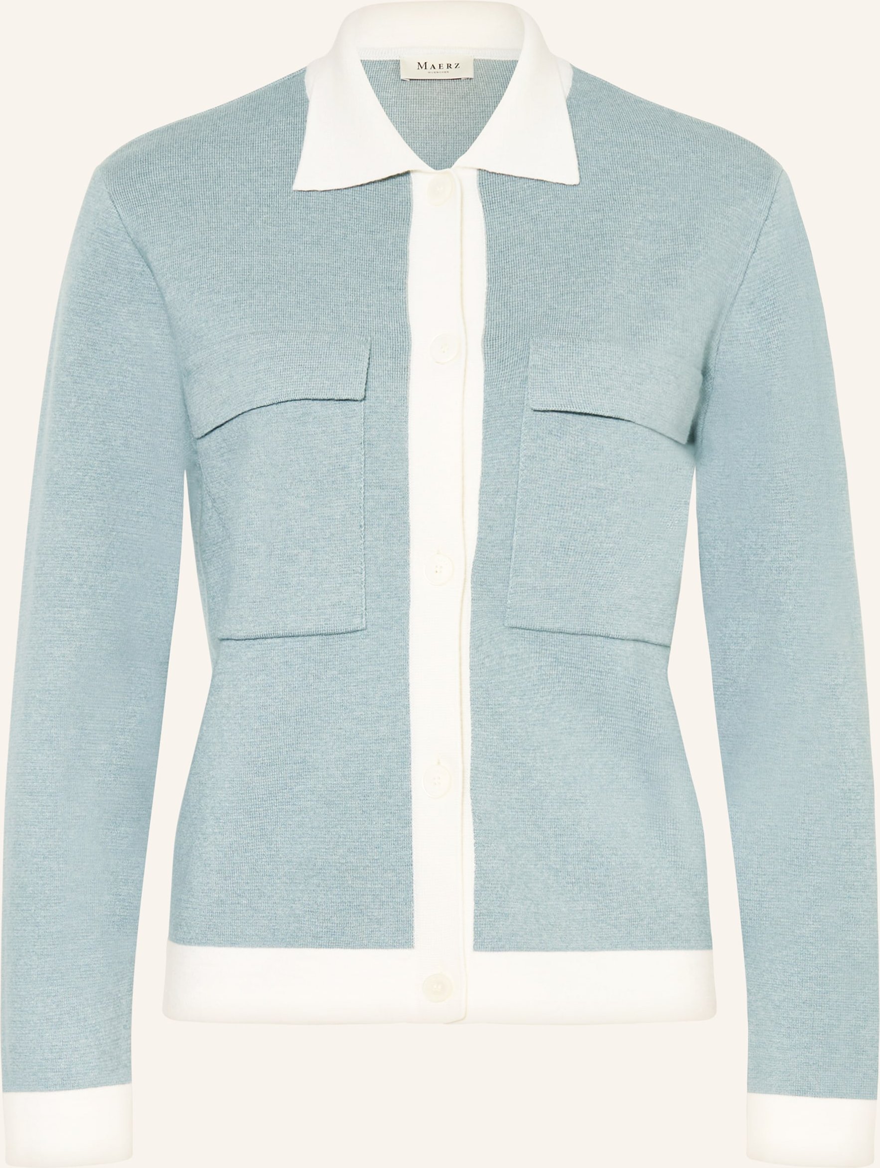 Maerz Muenchen Strickjacke blau