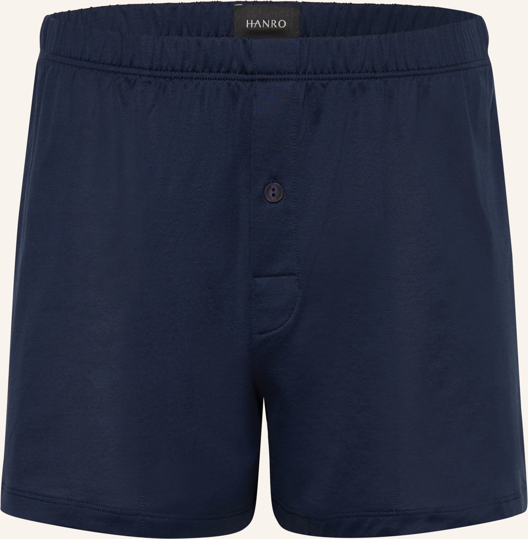 Hanro Boxershorts Cotton Sporty blau