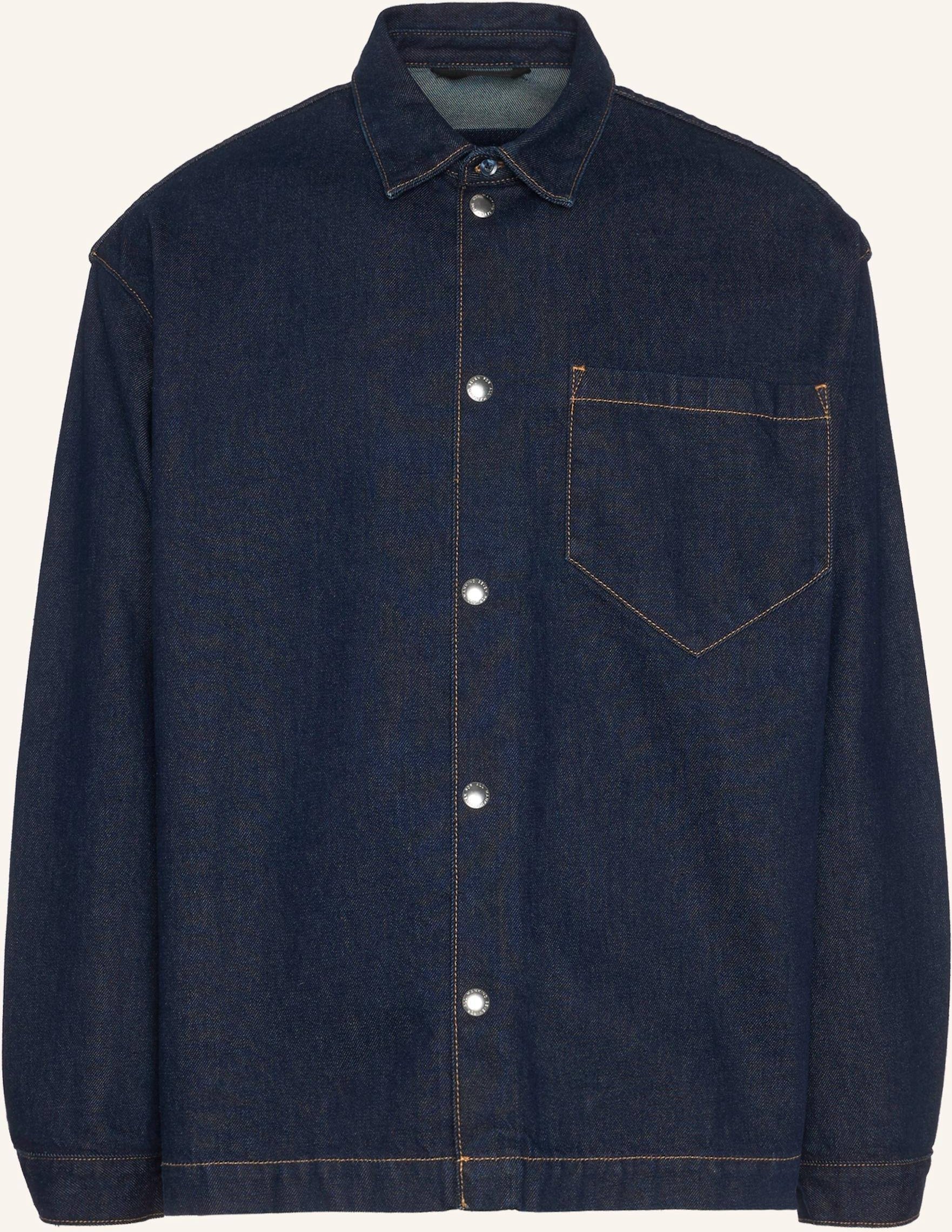 7 For All Mankind Overshirt Enduring blau
