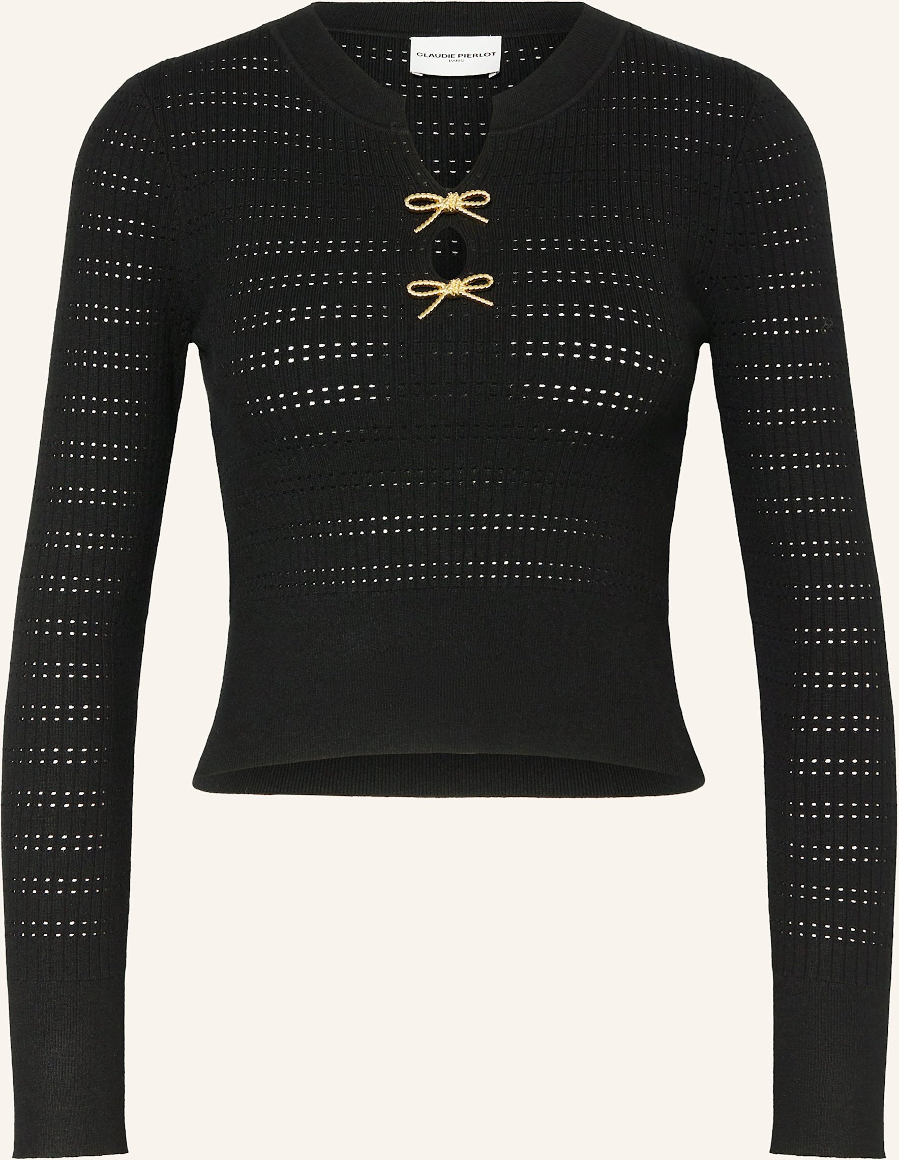 Claudie Pierlot Pullover schwarz