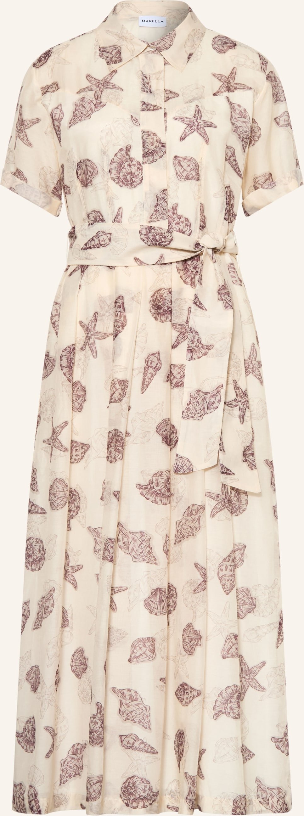 Marella Hemdblusenkleid weiss