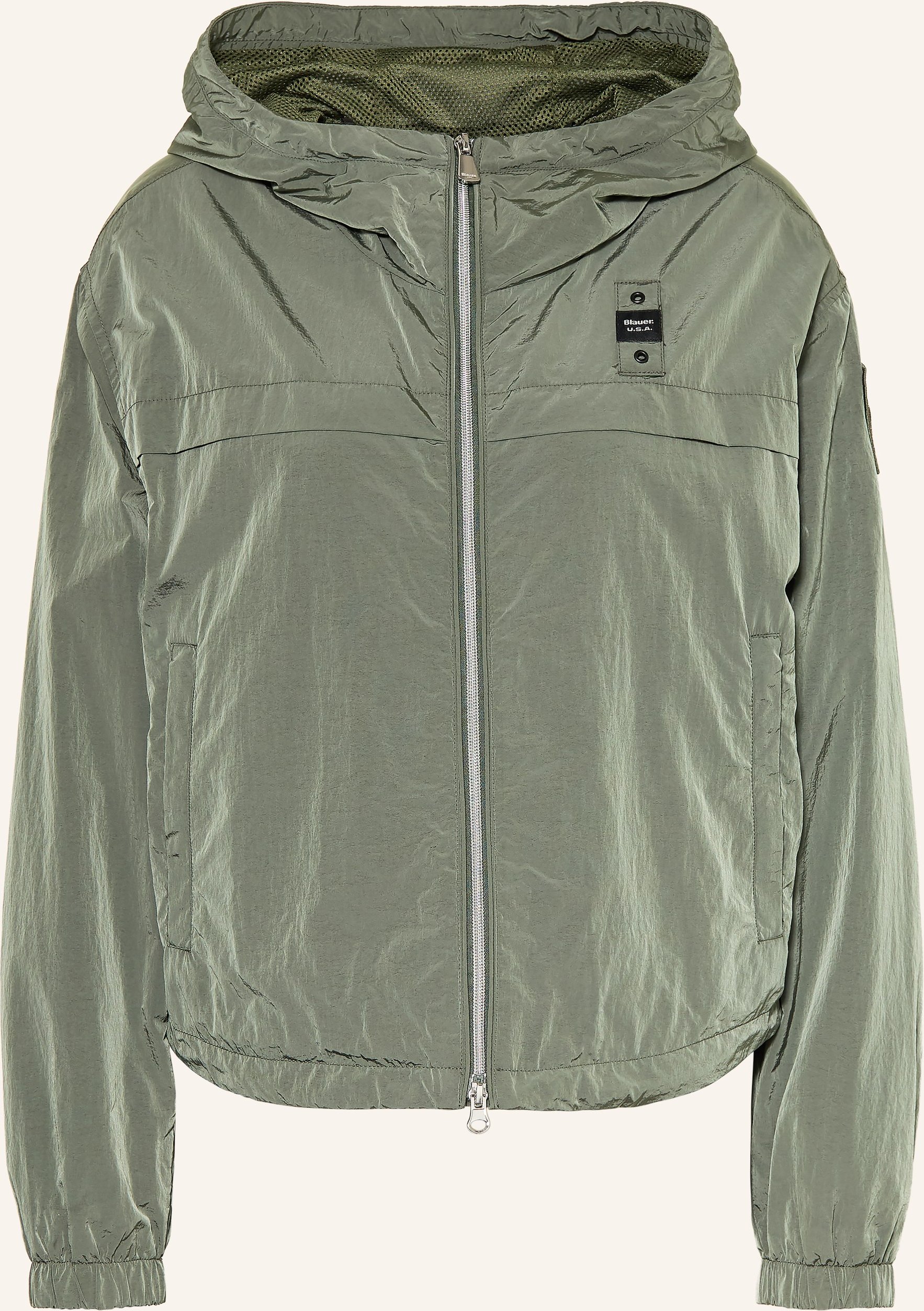 Blauer Jacke Burrage gruen