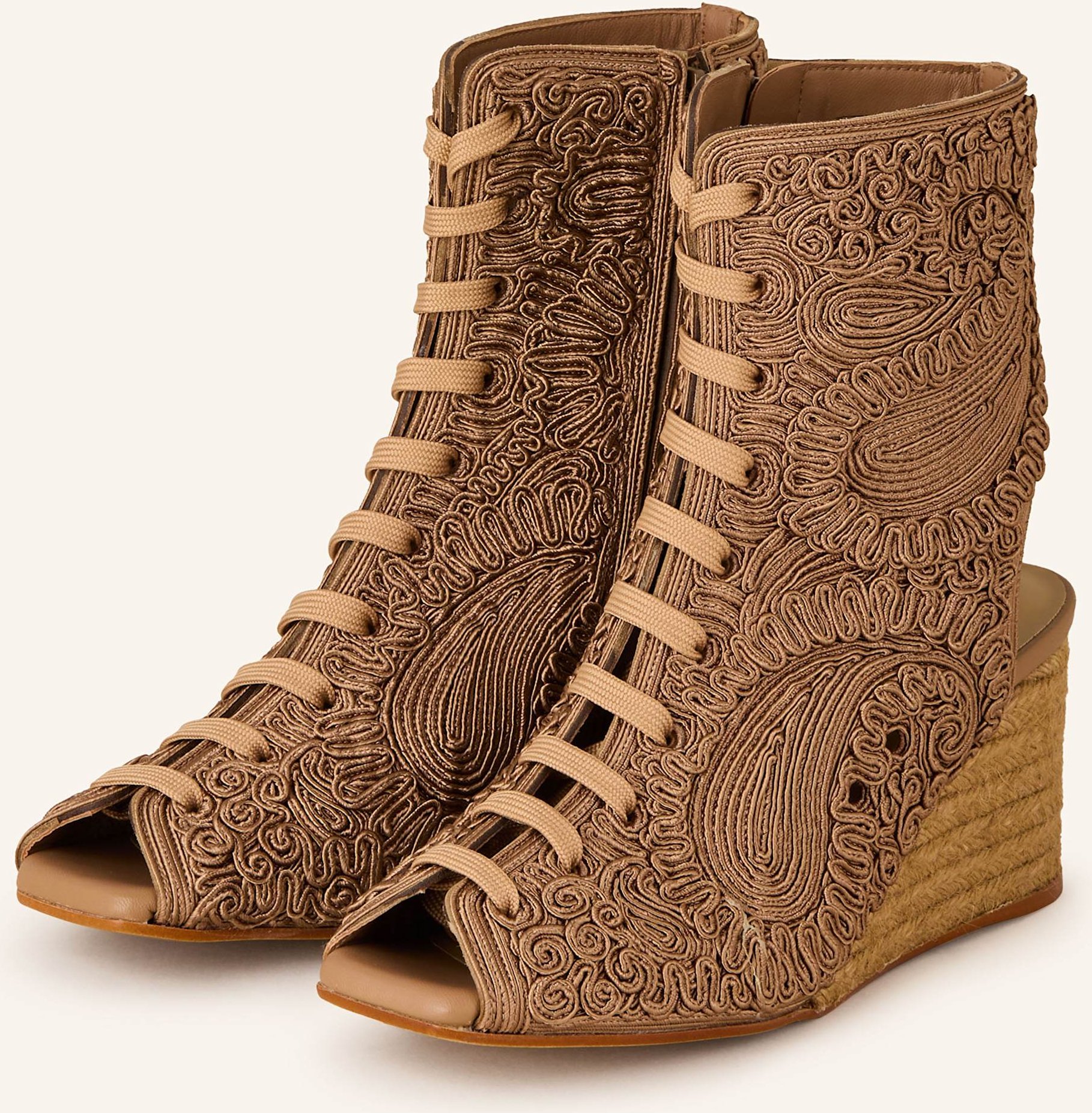 Thumbnail - Castaner Wedges Bertina beige
