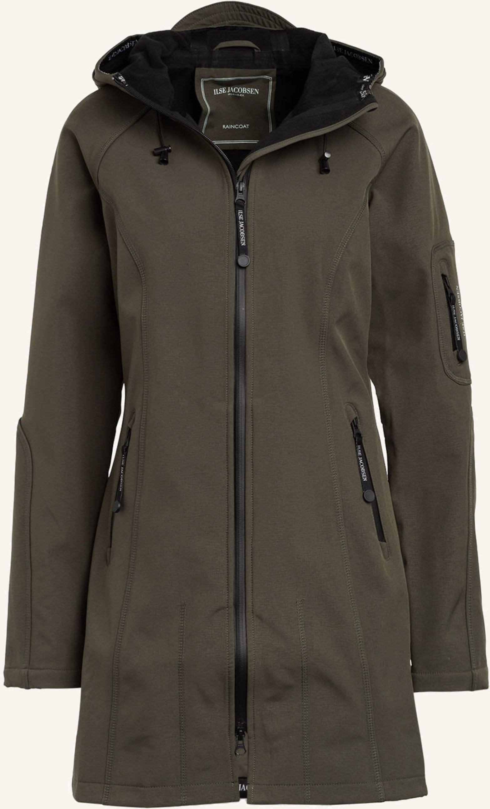 Ilse Jacobsen Softshell-Mantel gruen