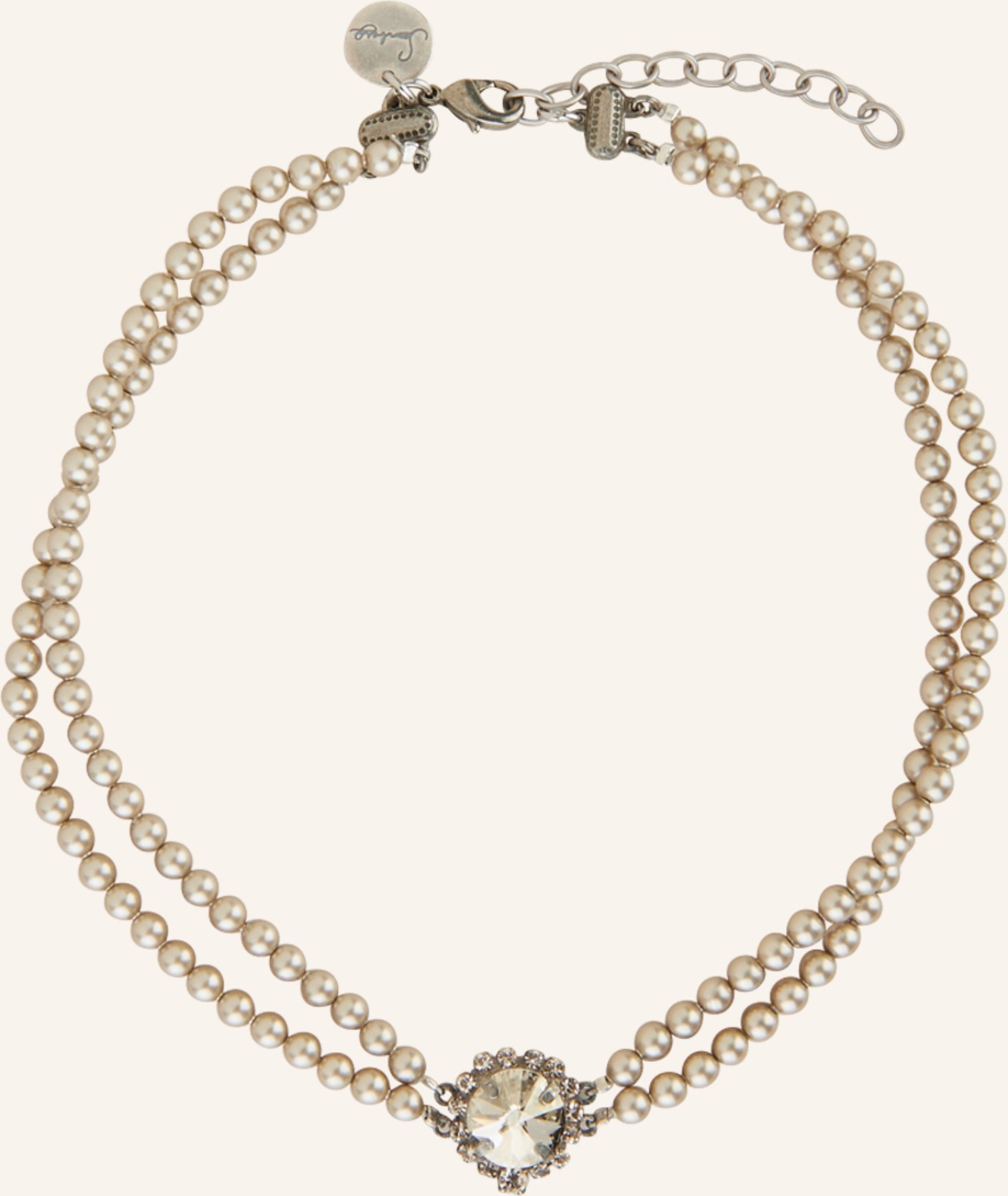 Seenberg Halskette beige